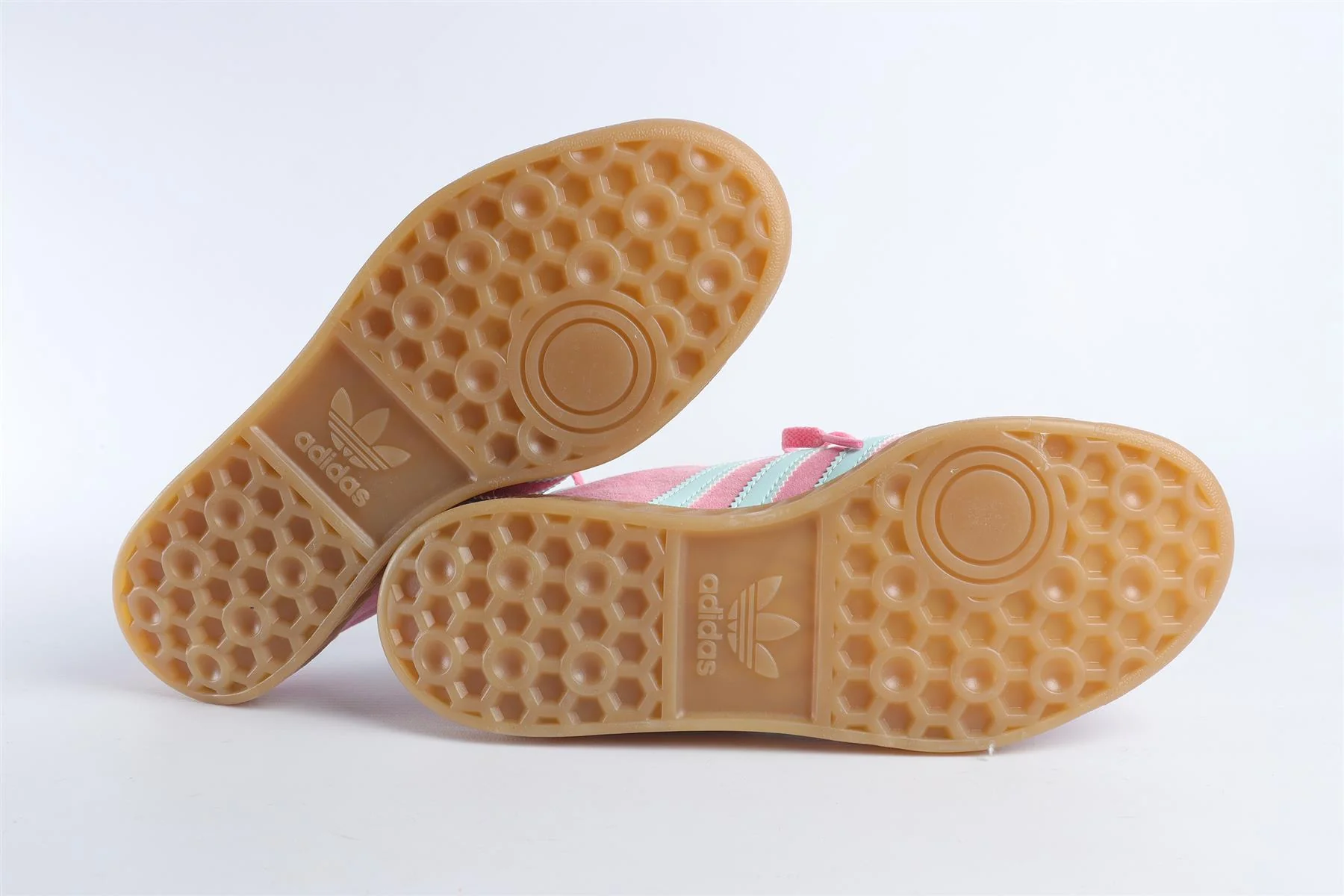 ADIDAS PINK HAMBURG 'BLISS PINK SEMI FLASH AQUA' SNEAKERS EU 38 UK 5 US 6.5 - Image 6