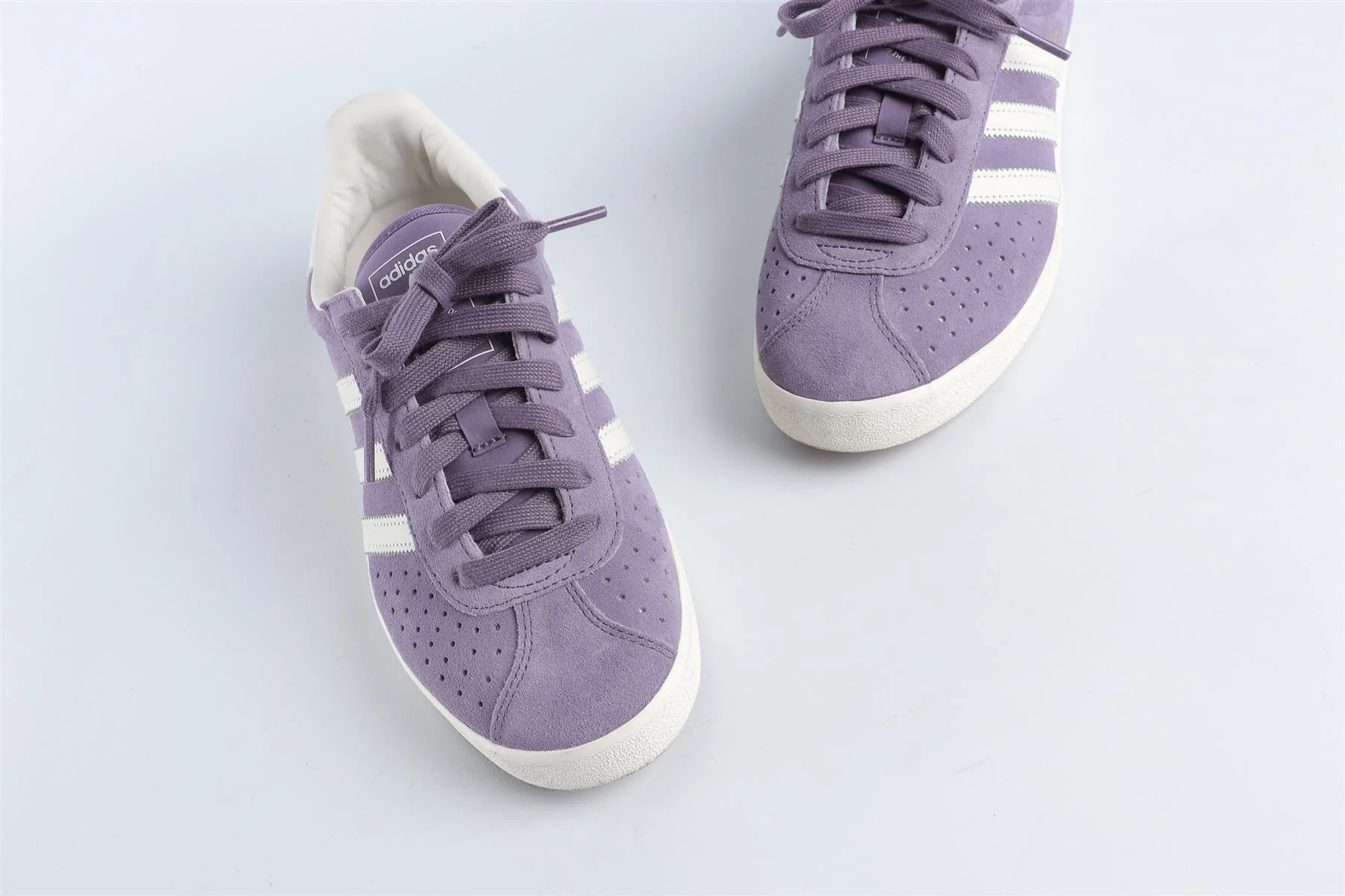 ADIDAS PURPLE GAZELLE 85 'SHADOW VELVET' SNEAKERS EU 38.5 UK 5 US 6 - Image 4