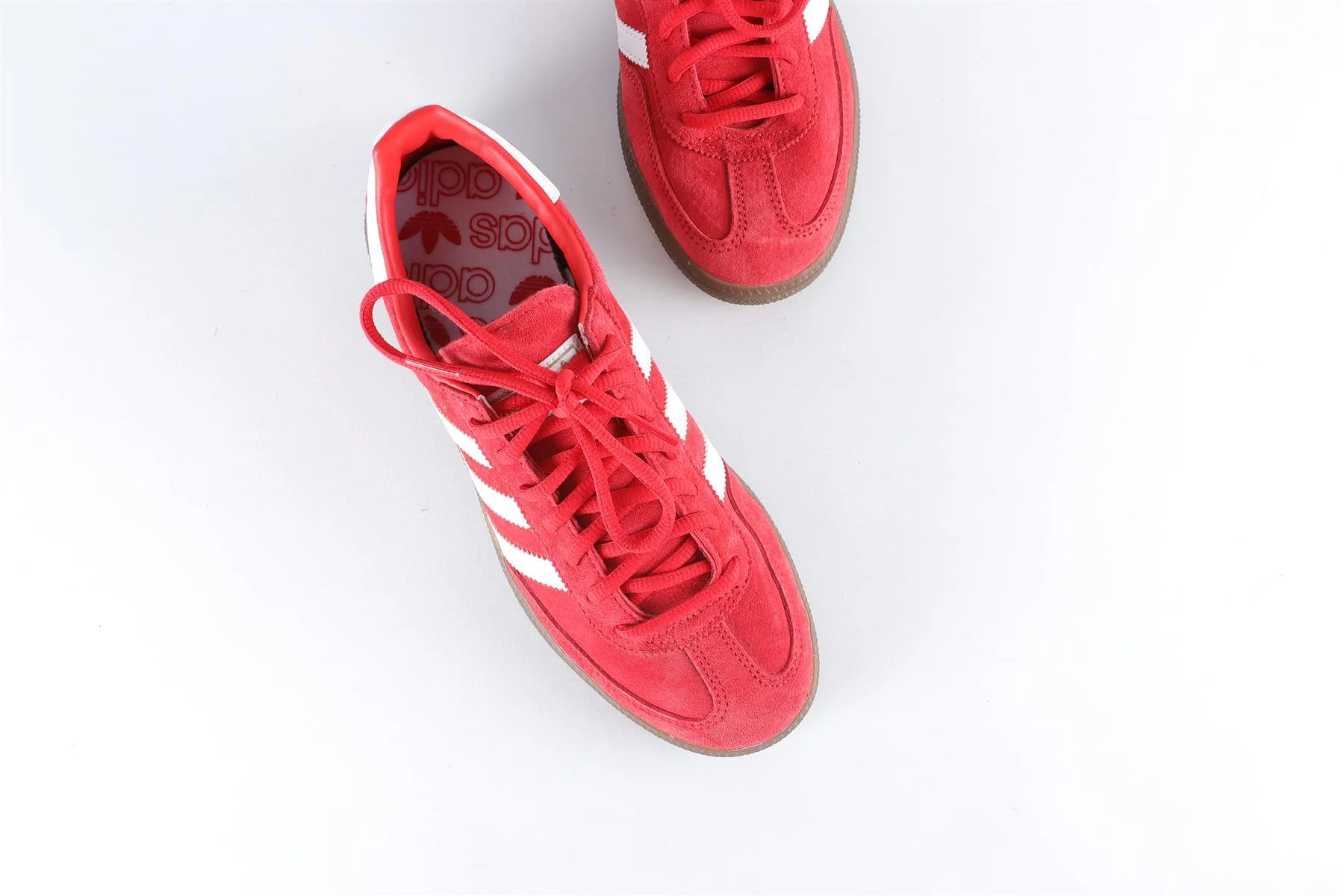 ADIDAS RED SPEZIAL RED WHITE SNEAKERS EU 39 1/3 UK 6 US 6.5 - Image 4