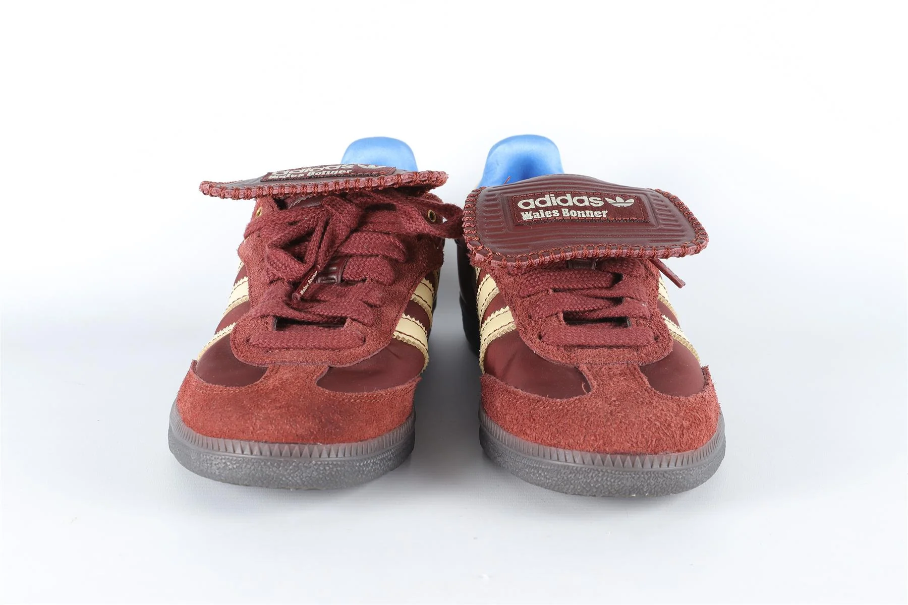 ADIDAS + WALES BONNER BROWN SAMBA FOX BROWN SNEAKERS EU 40 UK 6.5 US 7 - Image 3