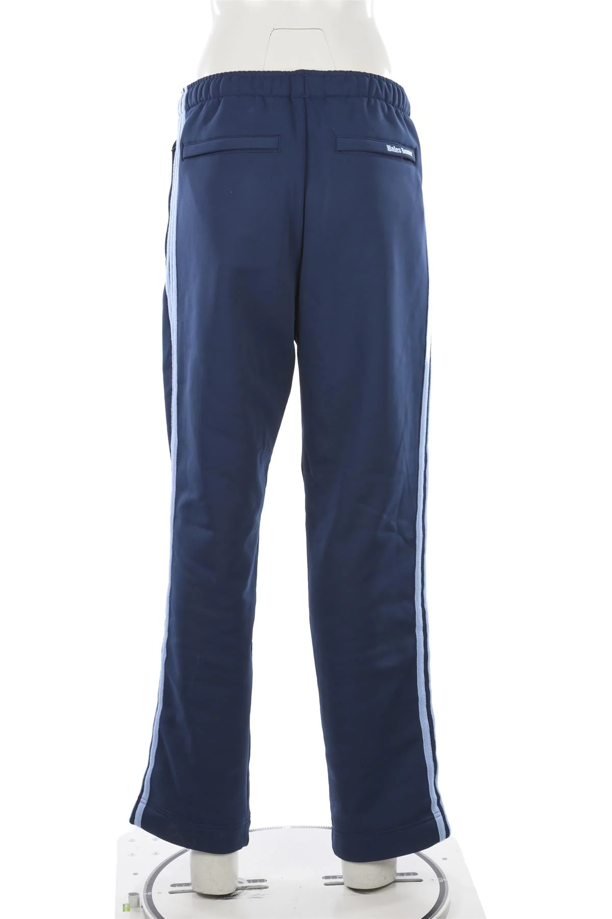 ADIDAS + WALES BONNER NAVY JERSEY TRACK PANTS SMALL - Image 4