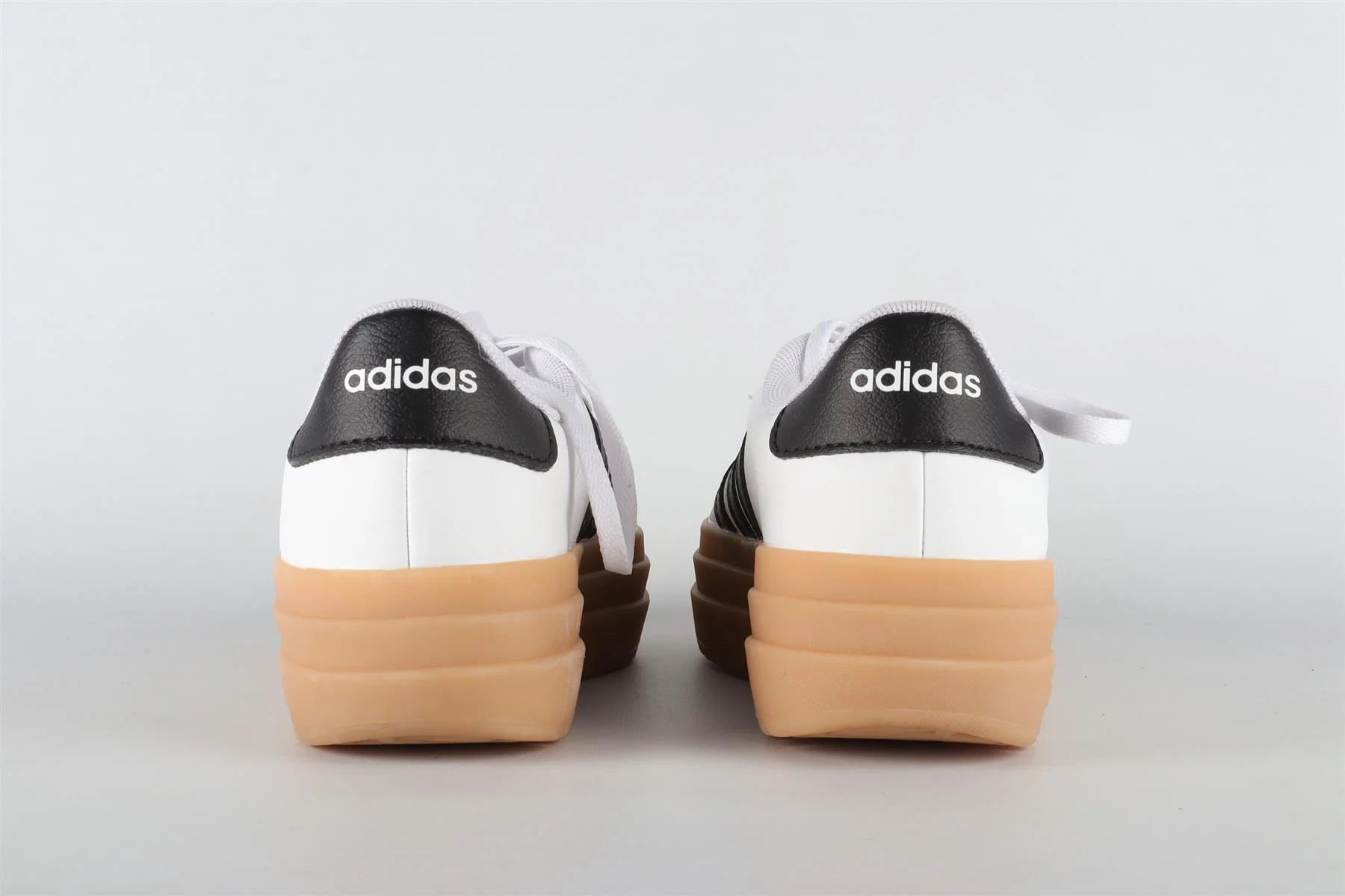 ADIDAS WHITE LEATHER SNEAKERS EU 36 2/3 UK 4 US 4.5 - Image 5