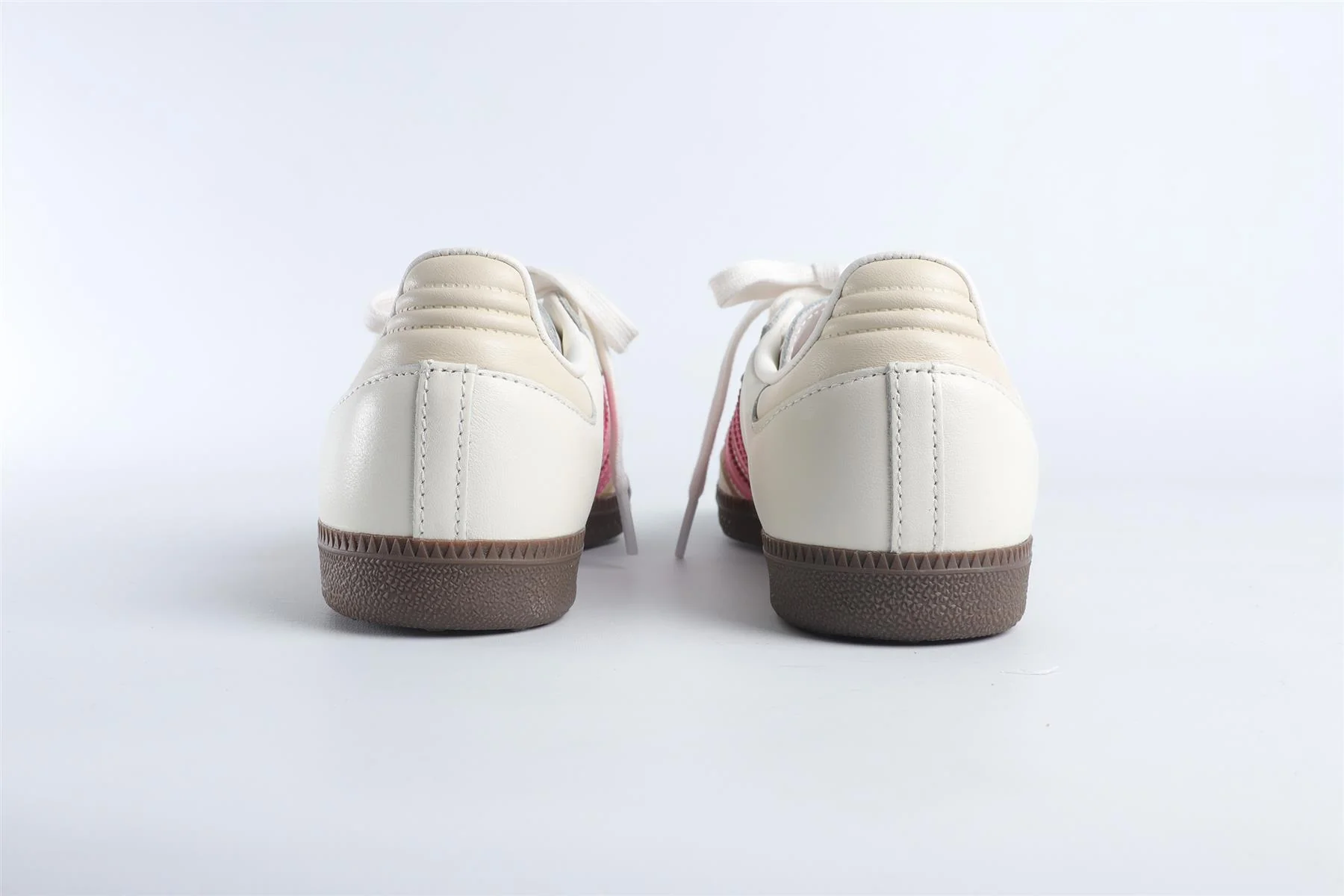 ADIDAS WHITE SAMBA 'CLOUD WHITE LUCID PINK' SNEAKERS EU 38 UK 5 US 6.5 - Image 5