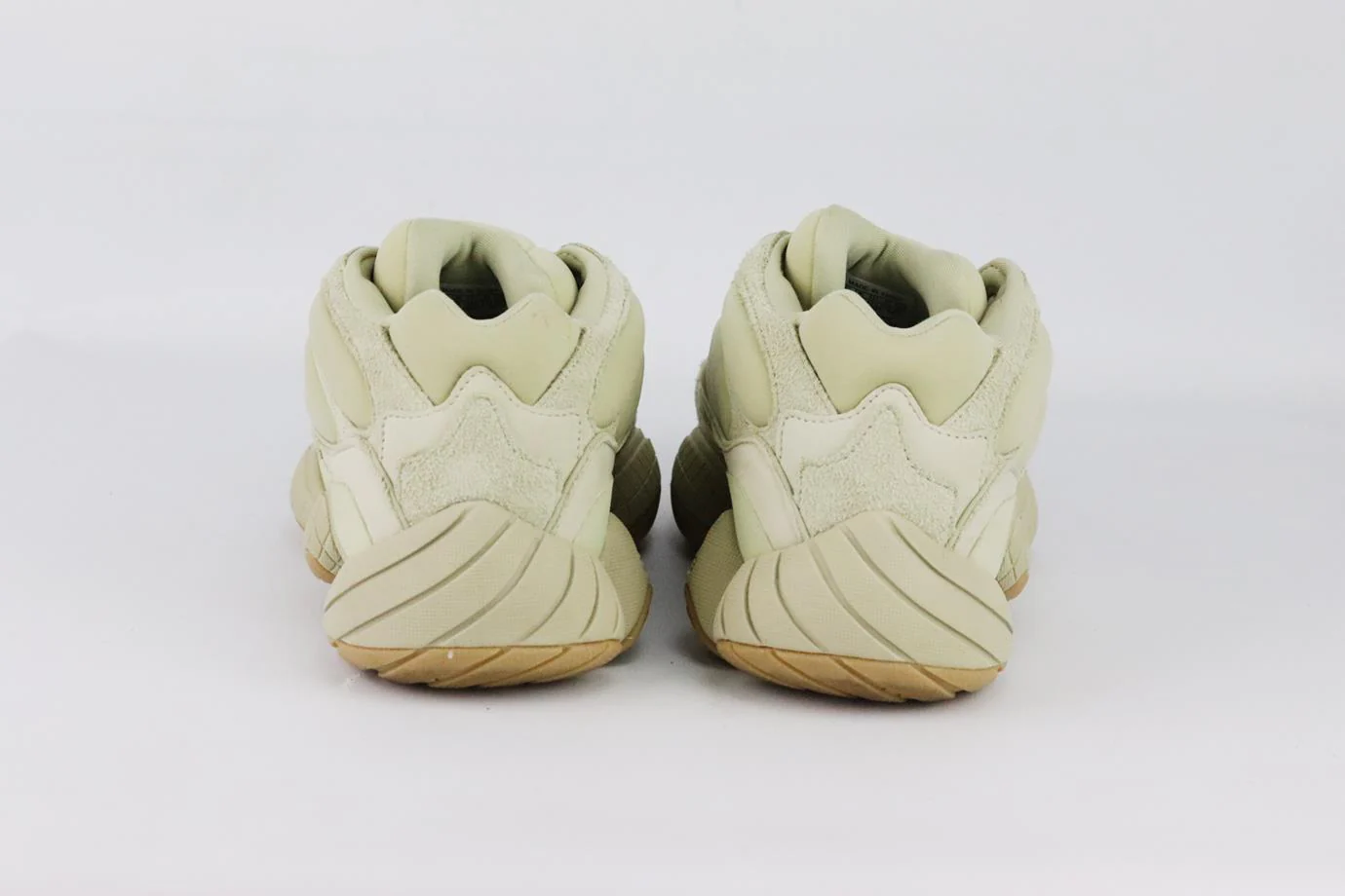 ADIDAS YEEZY MEN'S 500 SUEDE AND MESH SNEAKERS EU 43 ⅓ US 9.5 UK 9 - Image 4