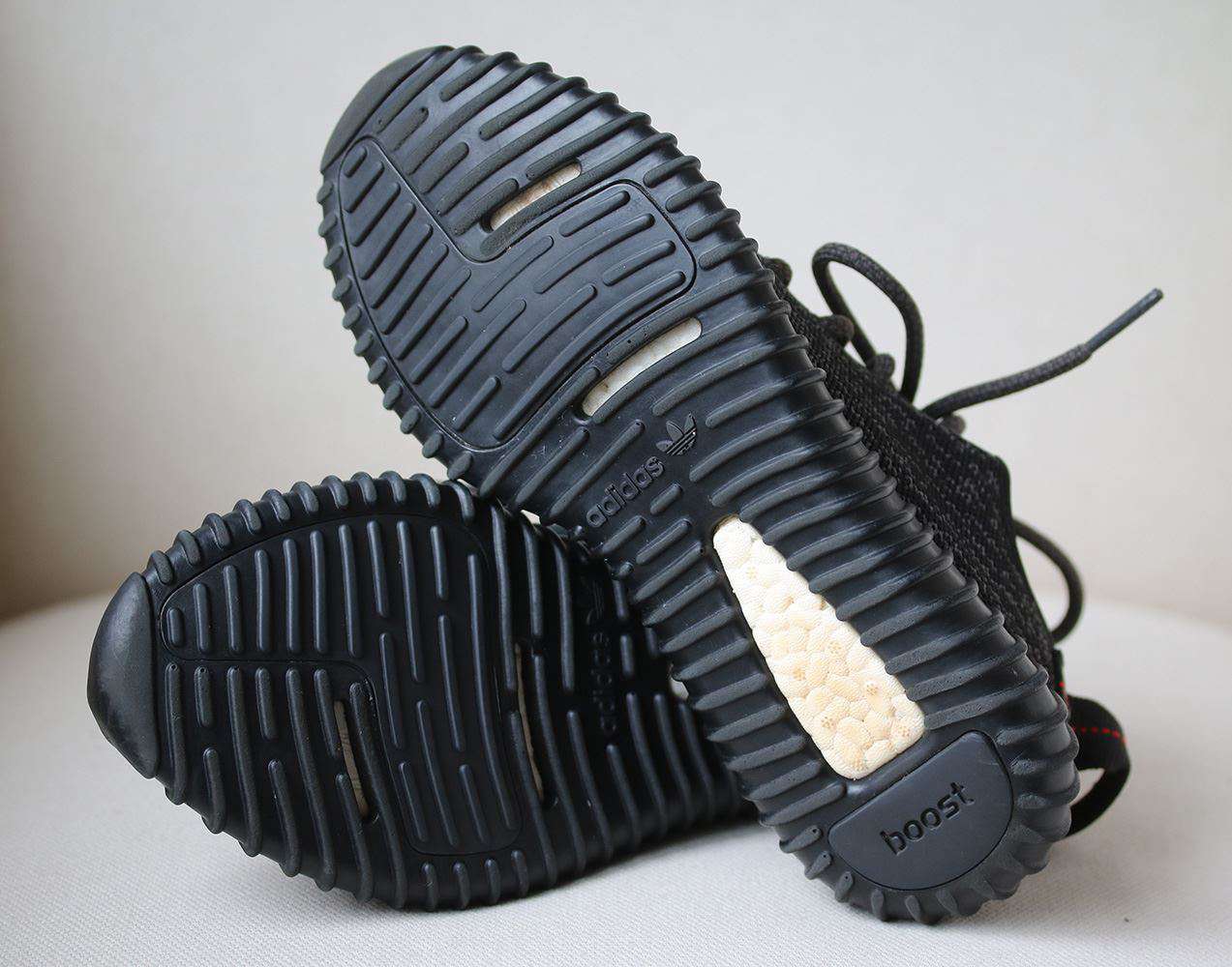 ADIDAS YEEZY BOOST 350 PIRATE BLACK SNEAKERS EU 38 UK 5 US 5.5 - Image 6