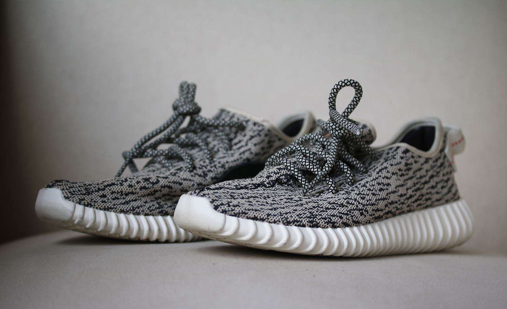 ADIDAS YEEZY BOOST 350 TURTLE DOVE SNEAKERS EU 38.5 UK 5.5 US 6 - Image 3