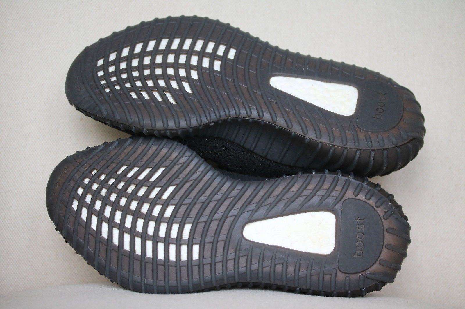 ADIDAS YEEZY BOOST 350 V2 BLACK AND GREEN SNEAKERS EU 40 UK 6.5 US 7 - Image 10