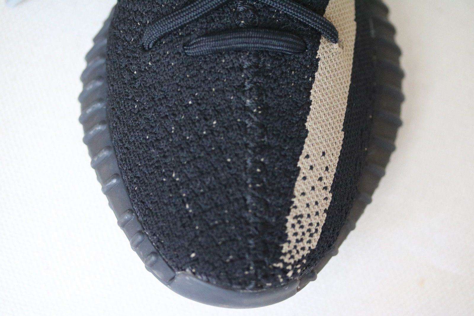 ADIDAS YEEZY BOOST 350 V2 BLACK AND GREEN SNEAKERS EU 40 UK 6.5 US 7 - Image 4