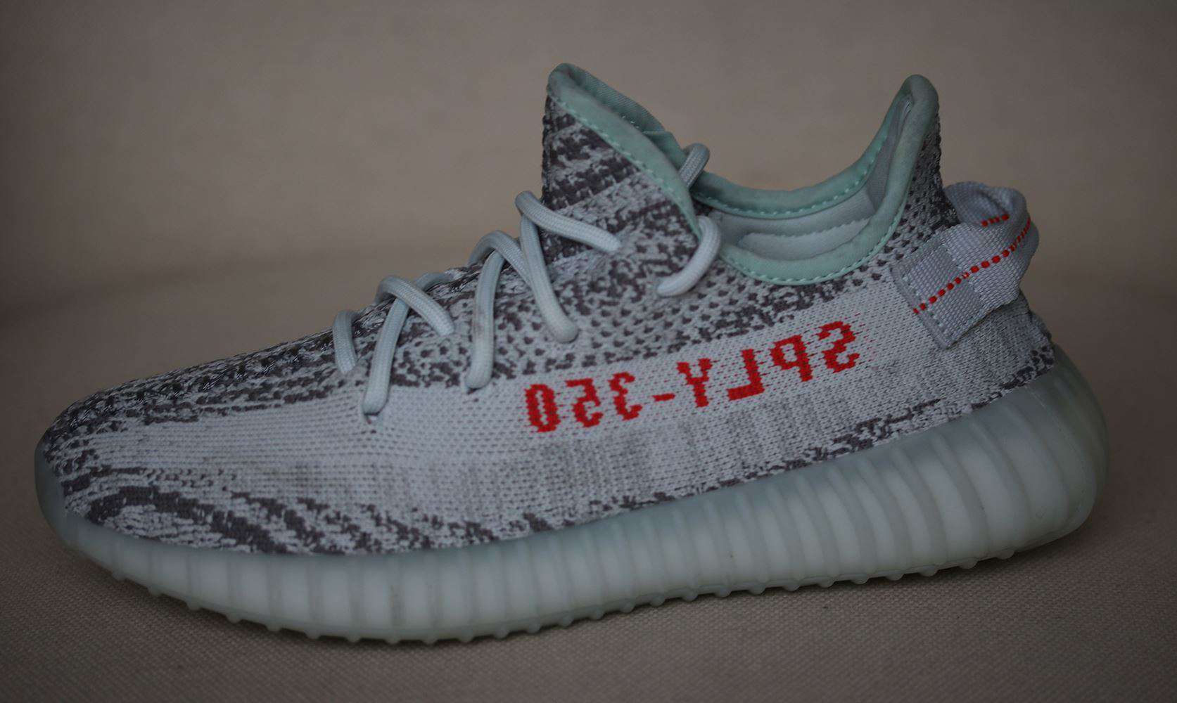 ADIDAS YEEZY BOOST 350 V2 BLUE TINT SNEAKERS EU 38 UK 5 US 5.5 - Image 3