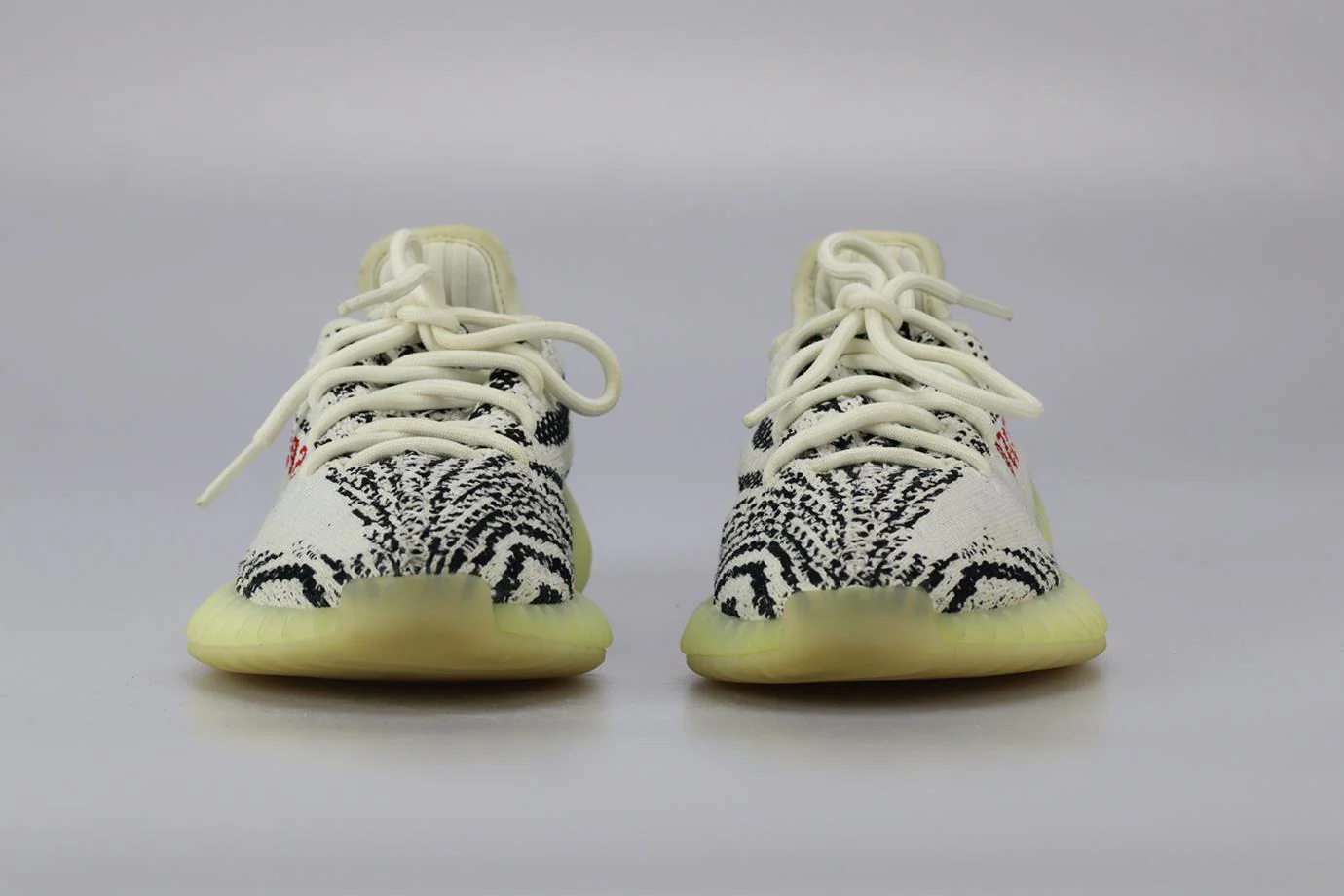ADIDAS YEEZY BOOST 350 V2 ZEBRA PRIMEKNIT SNEAKERS EU 38 ⅔ UK 5 ½ UK 6 - Image 3
