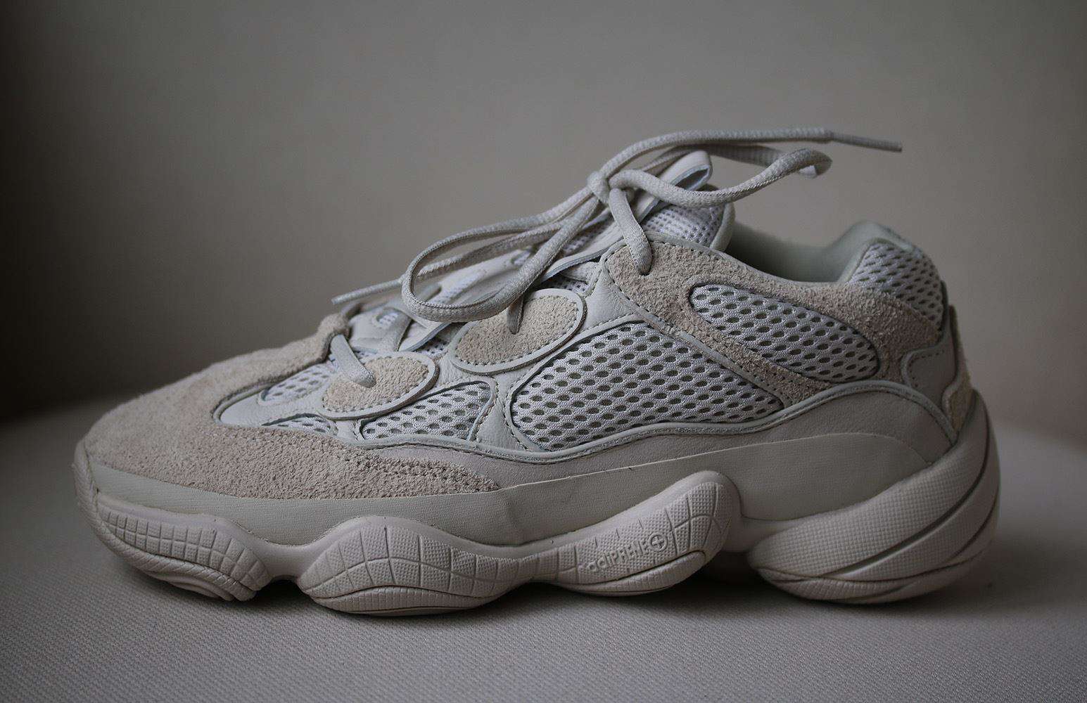 ADIDAS YEEZY DESERT RAT 500 BLUSH SNEAKERS EU 38 UK 5 US 5.5 - Image 2