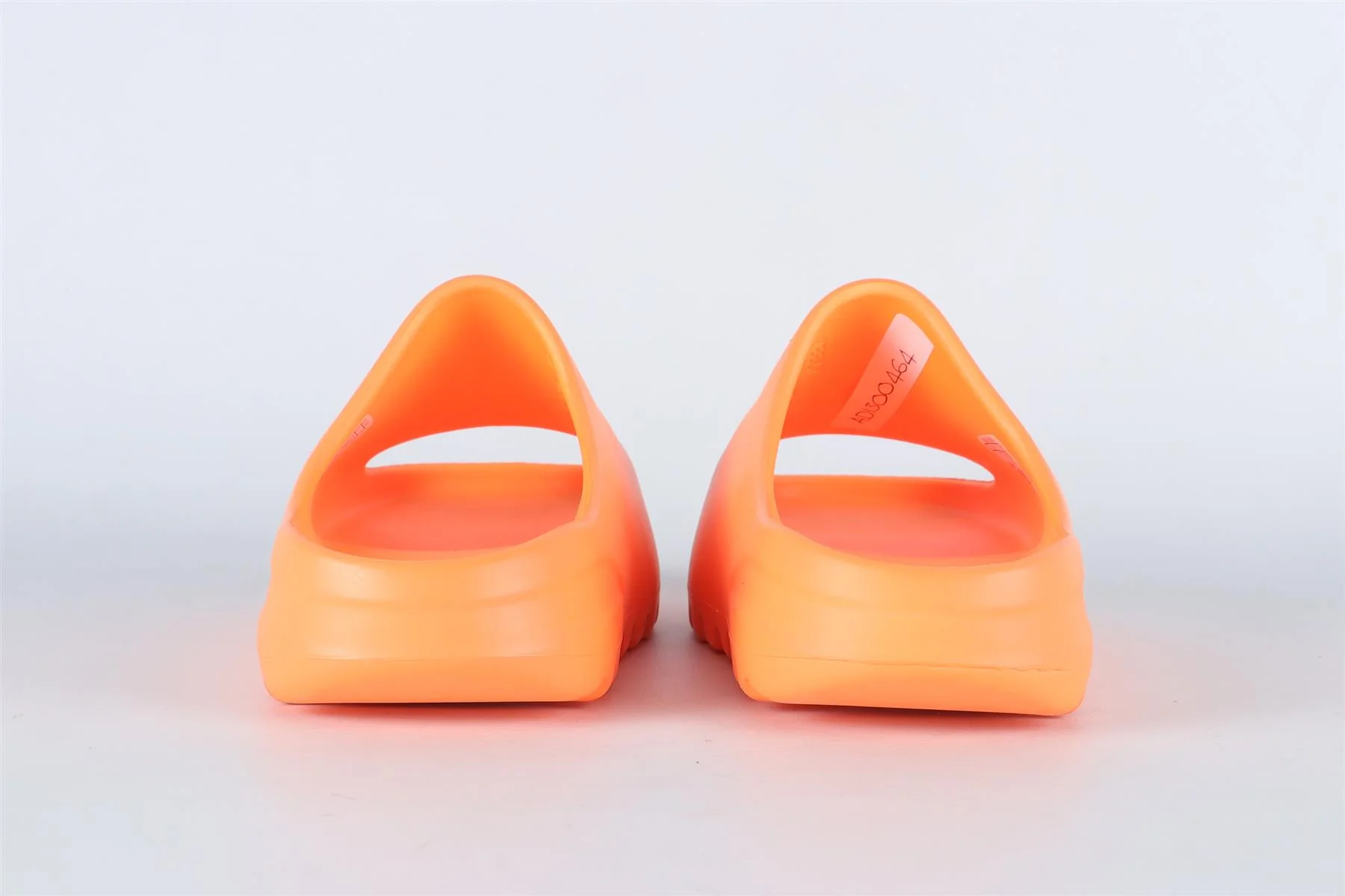ADIDAS YEEZY ORANGE KIDS GIRLS RUBBER SLIDES EU 33 UK 1 US 1 - Image 5