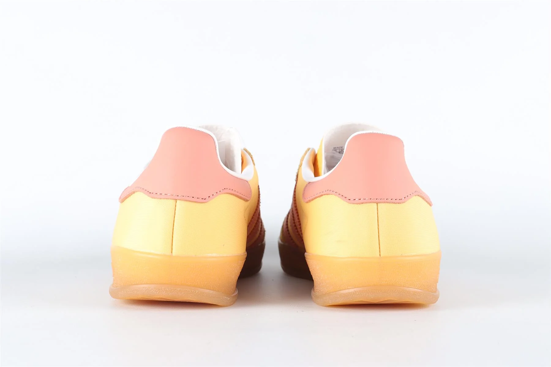 ADIDAS YELLOW GAZELLE SEMI SPARK WONDER CLAY SNEAKERS EU 38 1/3 UK 5.5 US 7 - Image 5
