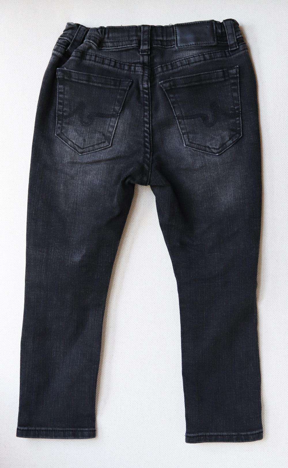 AG ADRIANO GOLDSCHMIED KIDS UNISEX DISTRESSED SKINNY JEANS 3 YEARS - Image 3