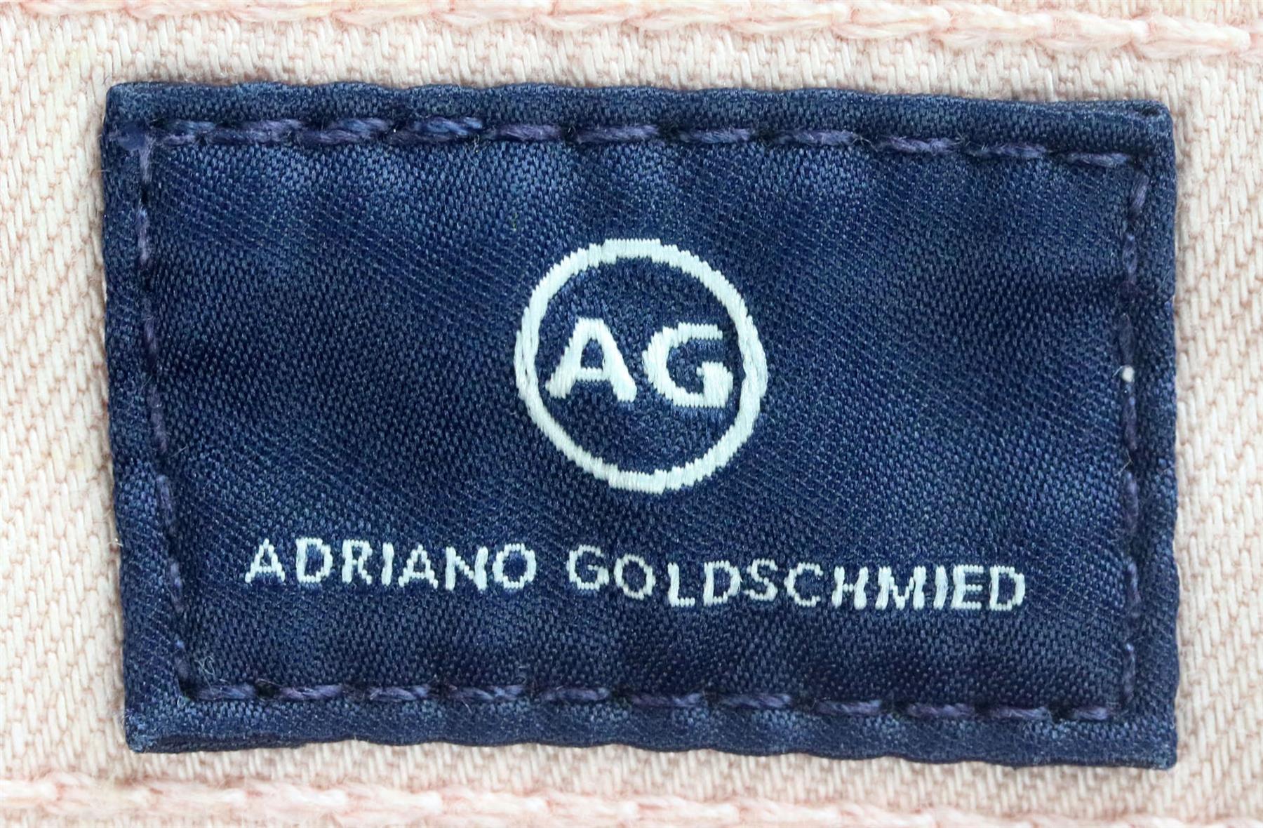 AG ADRIANO GOLDSCHMIED LEGGING ANKLE DISTRESSED MID RISE SKINNY JEANS W24 UK 6 - Image 4