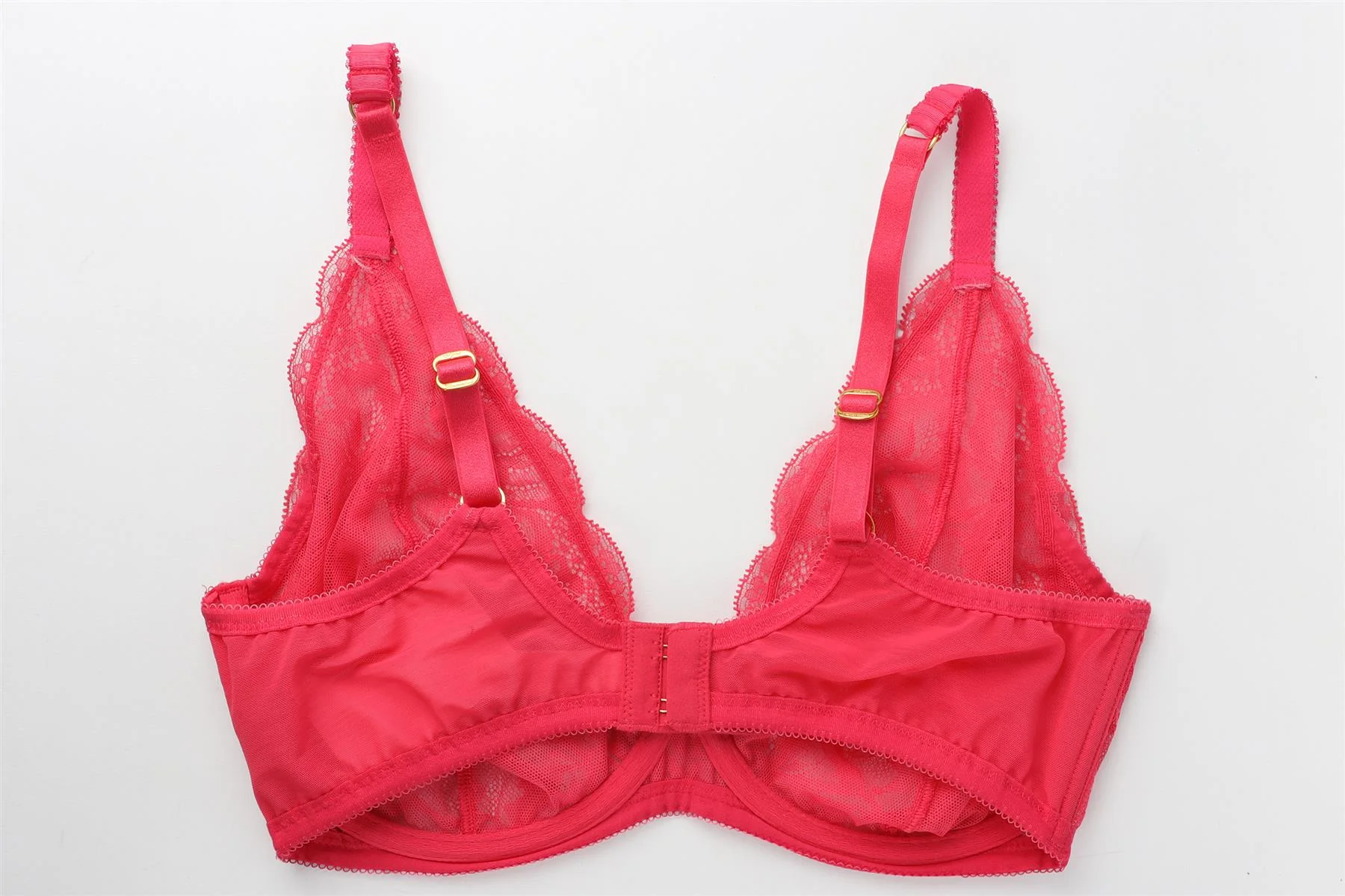 AGENT PROVOCATEUR PINK BRA AND THONG SET UK 34DD/2 - Image 5