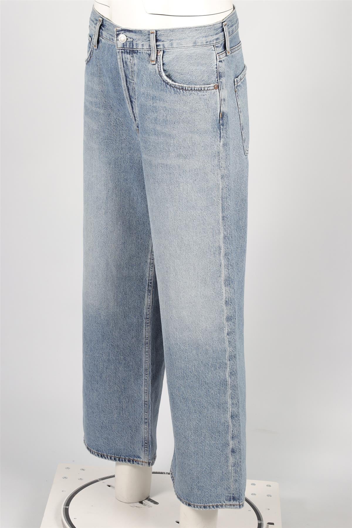 AGOLDE BLUE DEMIN JEANS W 30 UK 12 - Image 3