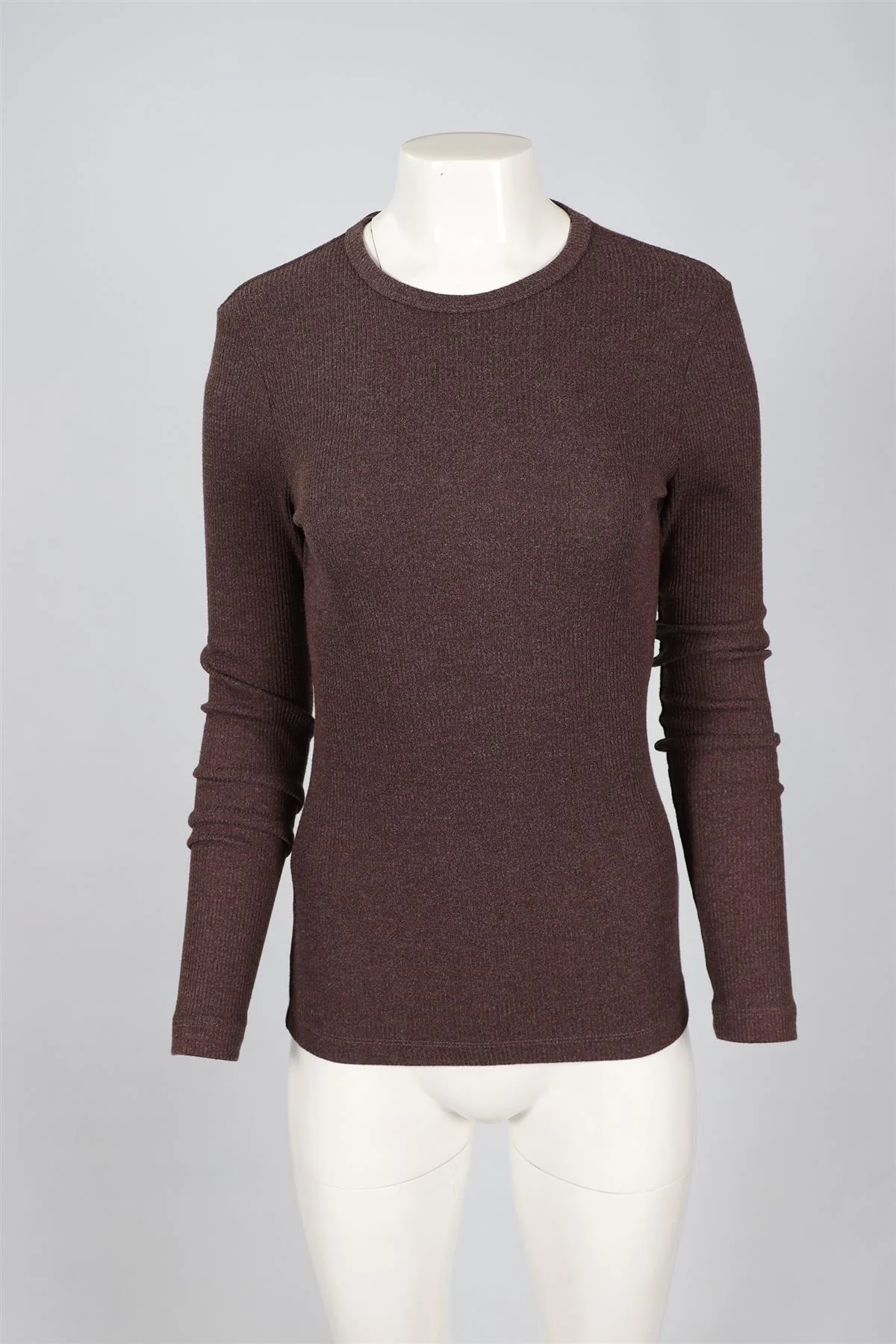 AGOLDE BROWN COTTON TOP MEDIUM - Image 2
