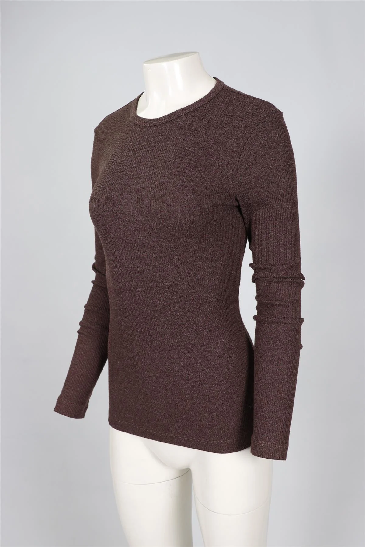 AGOLDE BROWN COTTON TOP MEDIUM - Image 3