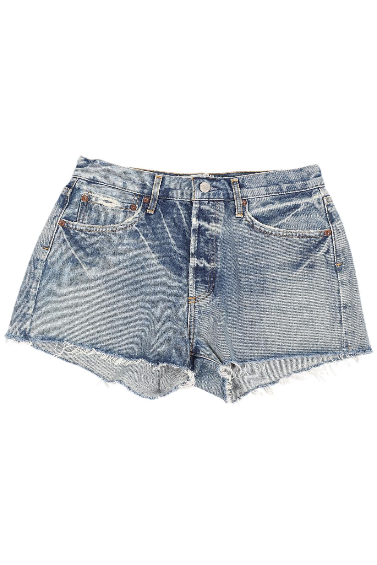 AGOLDE HIGH RISE DENIM SHORTS W27 UK 8-10 - Image 5