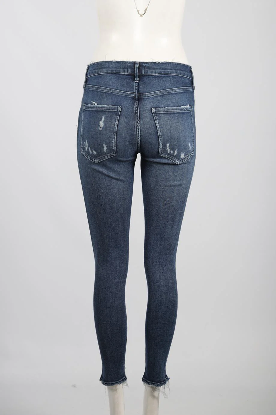AGOLDE HIGH RISE SKINNY JEANS W27 UK 8-10 - Image 4