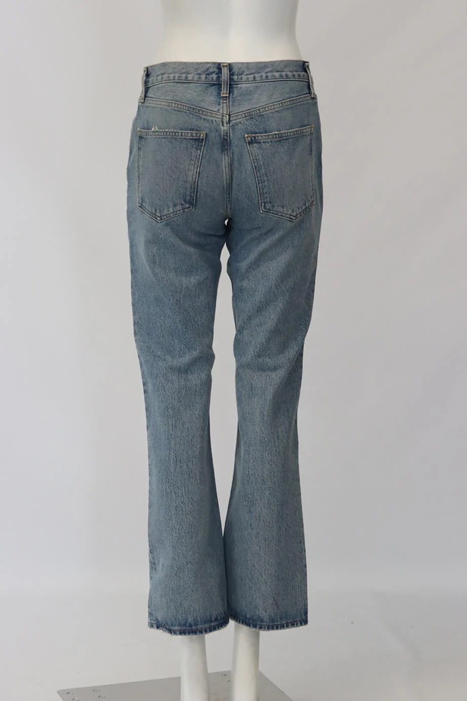 AGOLDE HIGH RISE STRAIGHT LEG JEANS W27 UK 8/10 - Image 4