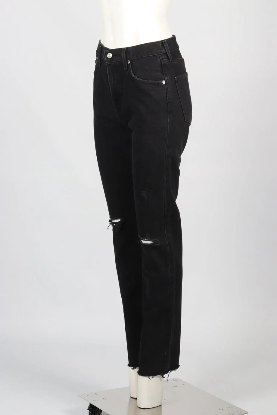 AGOLDE HIGH RISE STRAIGHT LEG JEANS W27 UK 8-10 - Image 3