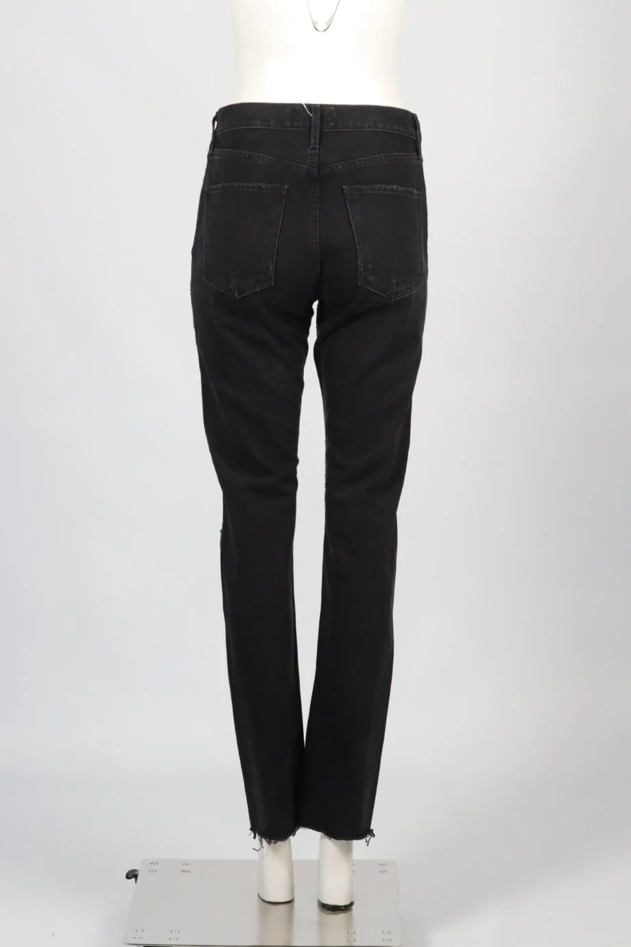 AGOLDE HIGH RISE STRAIGHT LEG JEANS W27 UK 8-10 - Image 4