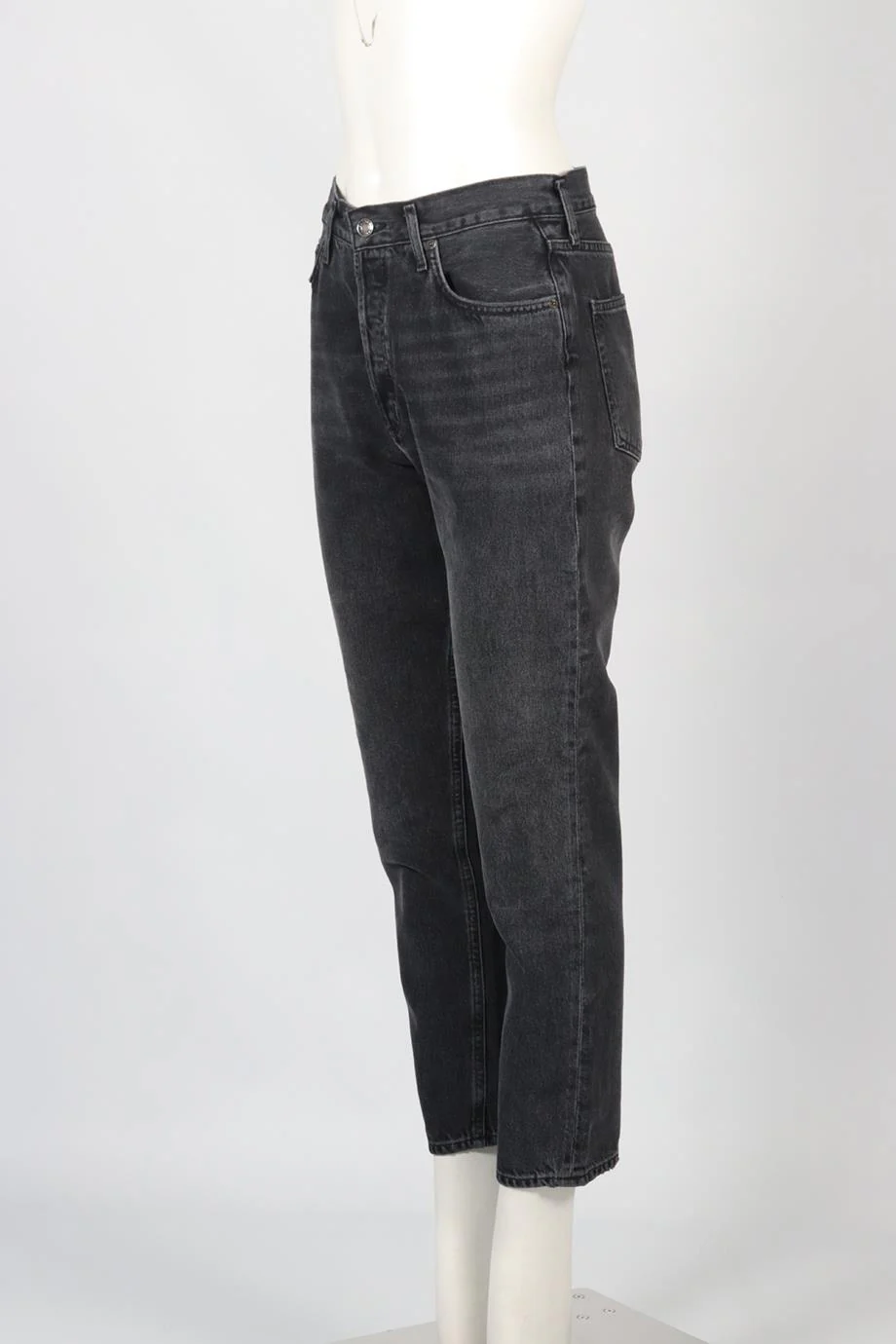 AGOLDE HIGH RISE STRAIGHT LEG JEANS W27 UK 8-10 - Image 3
