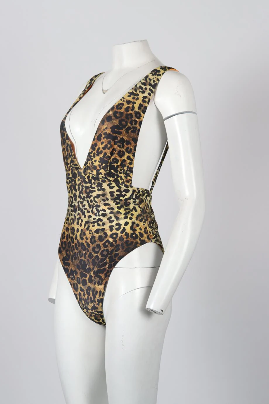 AGUA BENDITA LEOPARD PRINT SWIMSUIT MEDIUM - Image 3
