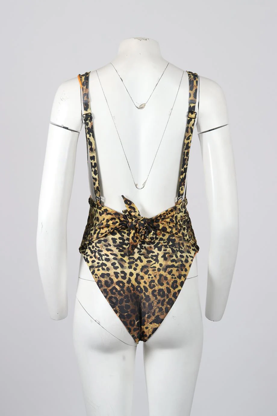 AGUA BENDITA LEOPARD PRINT SWIMSUIT MEDIUM - Image 4