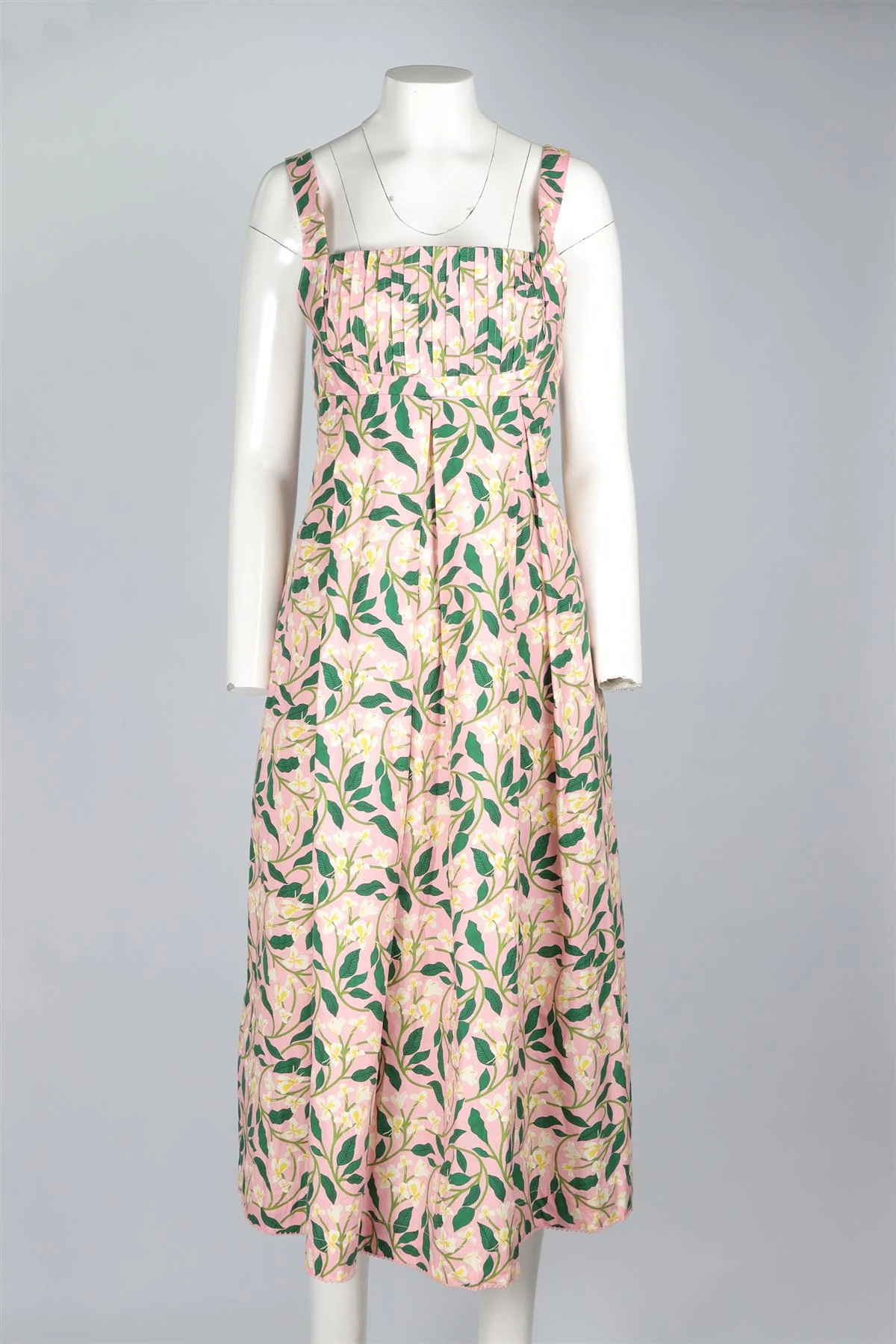 AGUA BY AGUA BENDITA PINK COTTON MAXI DRESS MEDIUM - Image 2