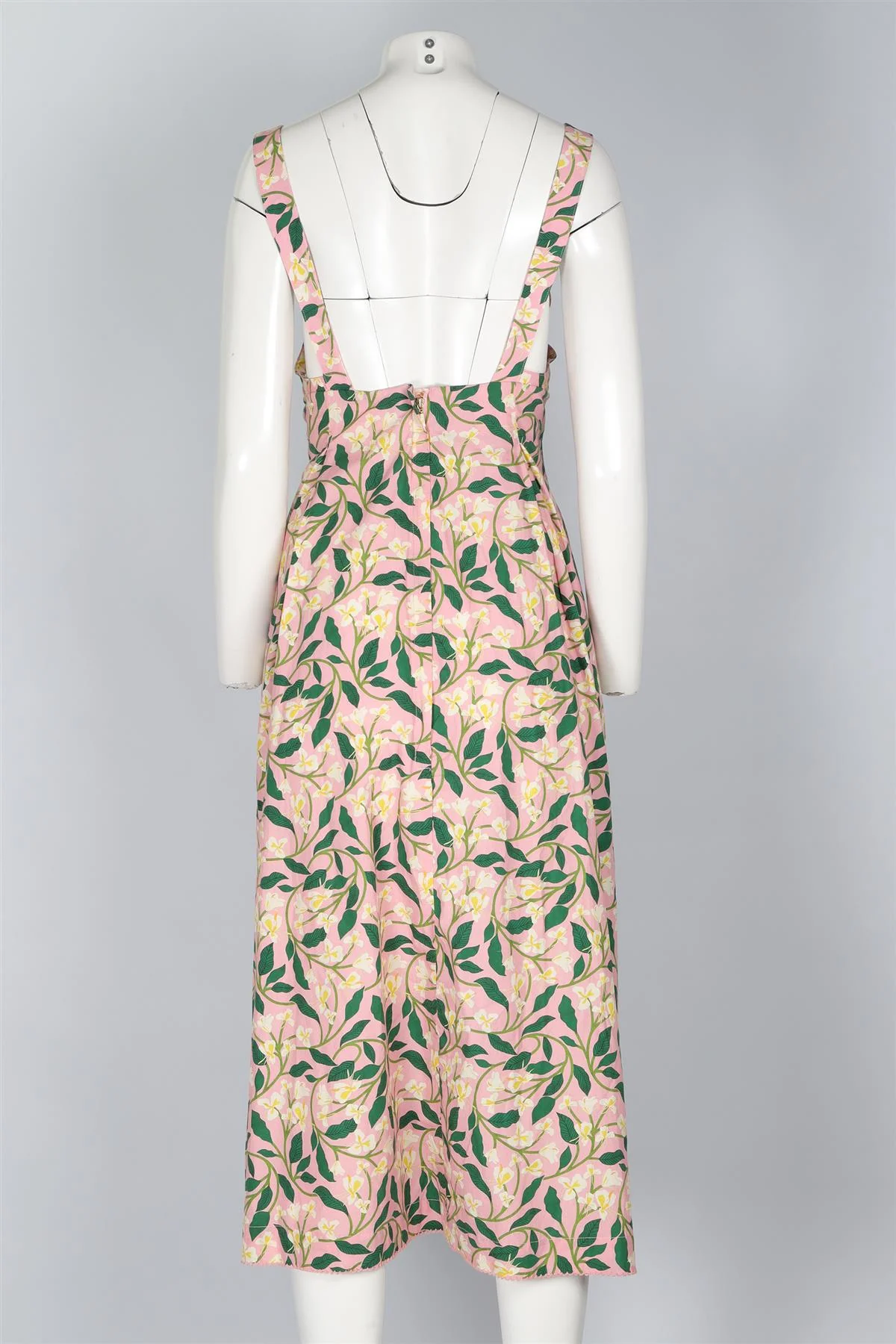 AGUA BY AGUA BENDITA PINK COTTON MAXI DRESS MEDIUM - Image 4