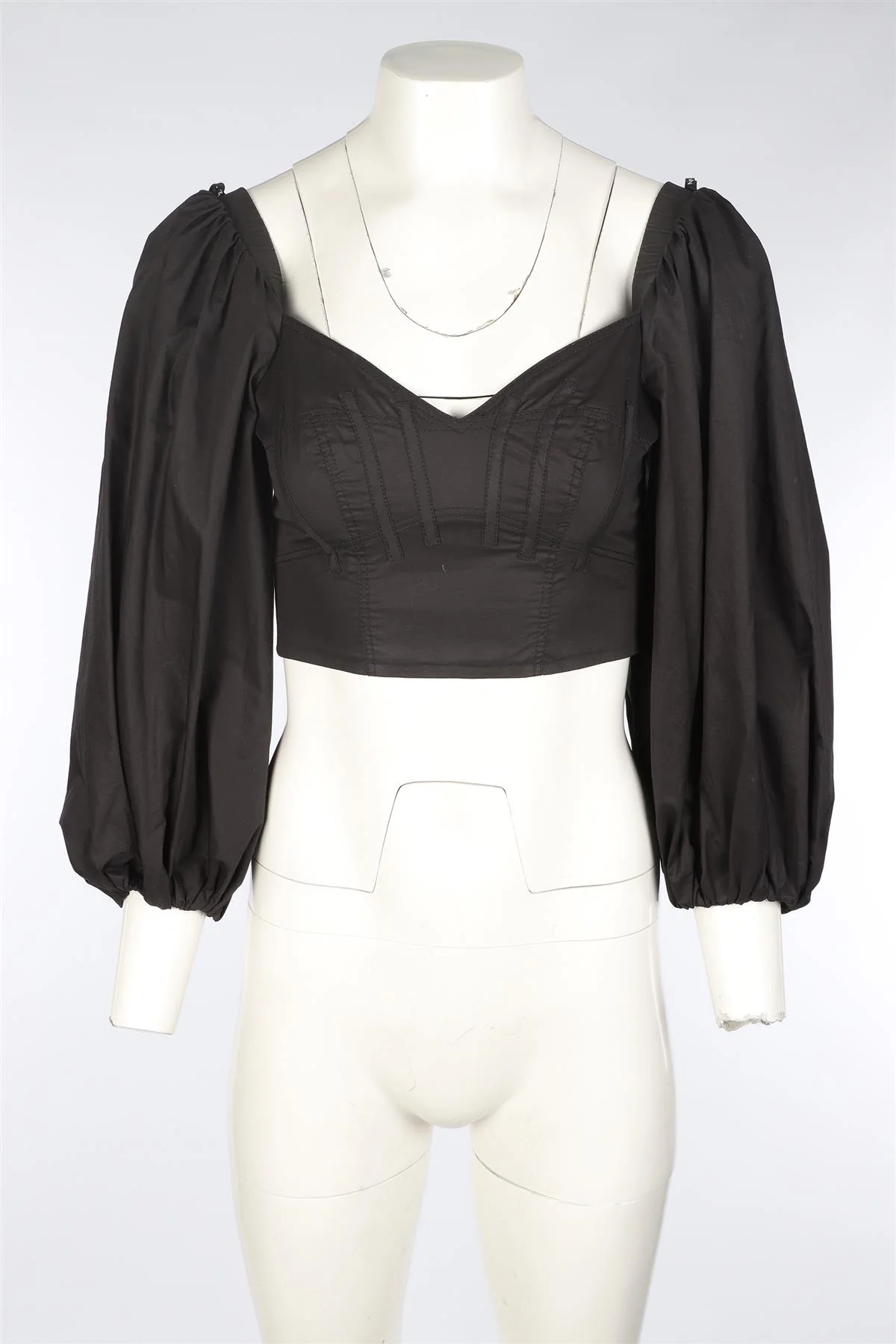 AJE BLACK COTTON TOP UK 6 - Image 2