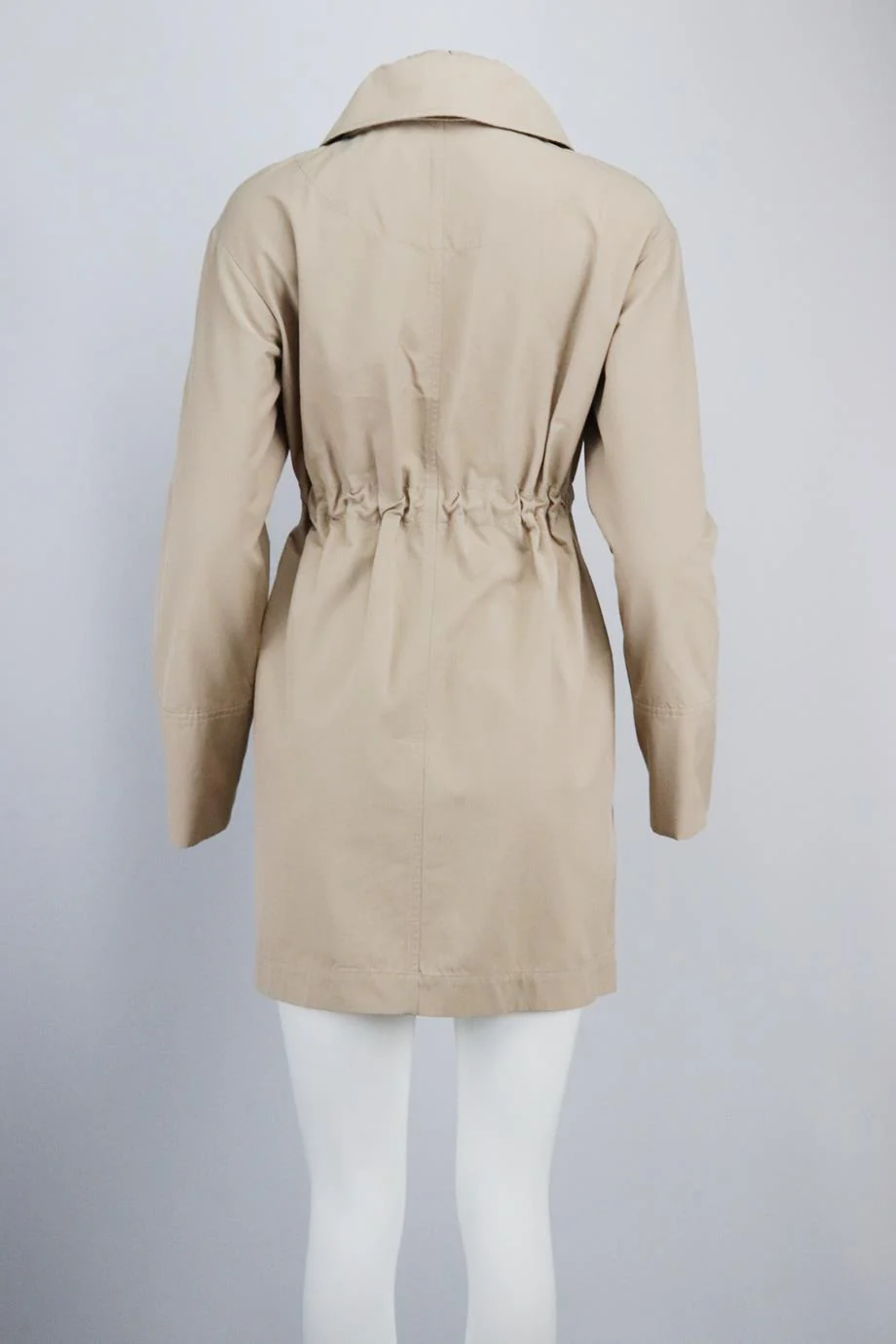 AKRIS COTTON PARKA COAT US 4 UK 8 - Image 4