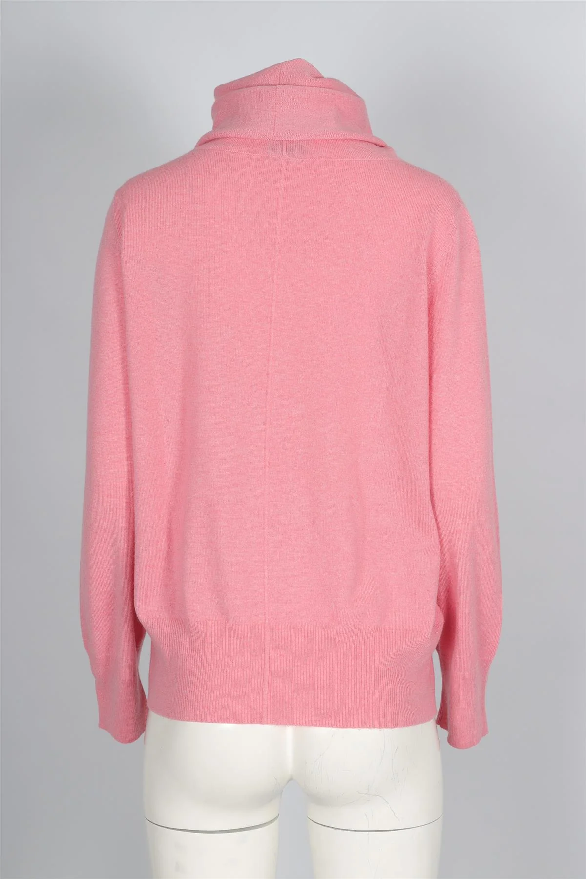 AKRIS PINK CASHMERE SWEATER UK 16 US 12 - Image 4
