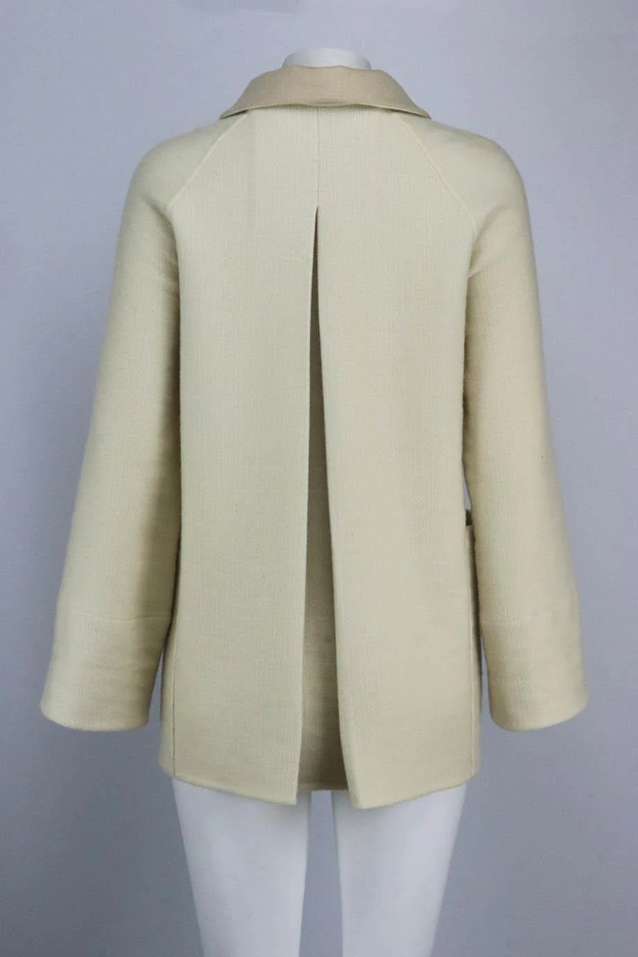 AKRIS REVERSIBLE CASHMERE AND WOOL BLEND COAT US 4 UK 8 - Image 7