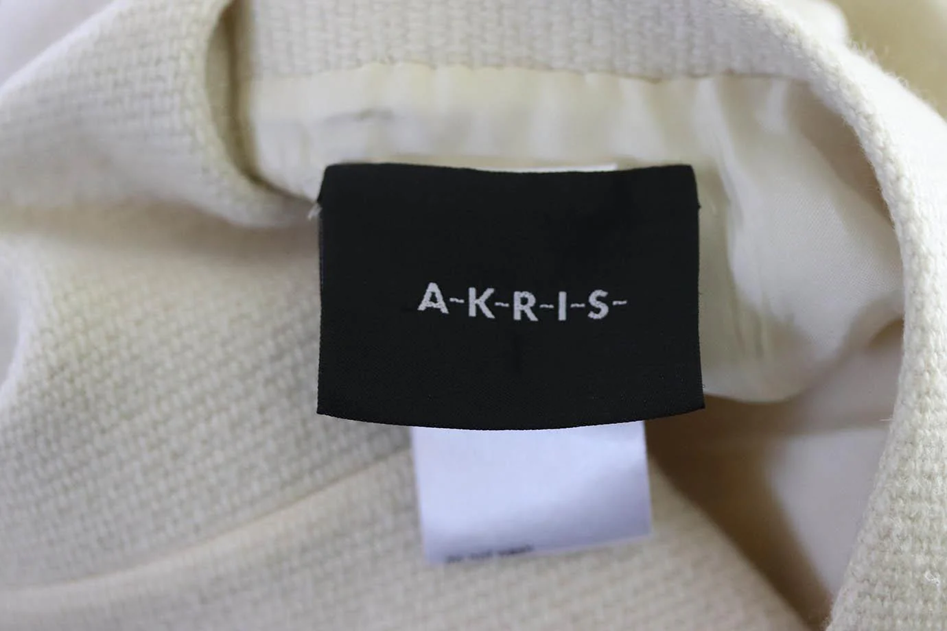 AKRIS REVERSIBLE CASHMERE AND WOOL BLEND COAT US 4 UK 8 - Image 9