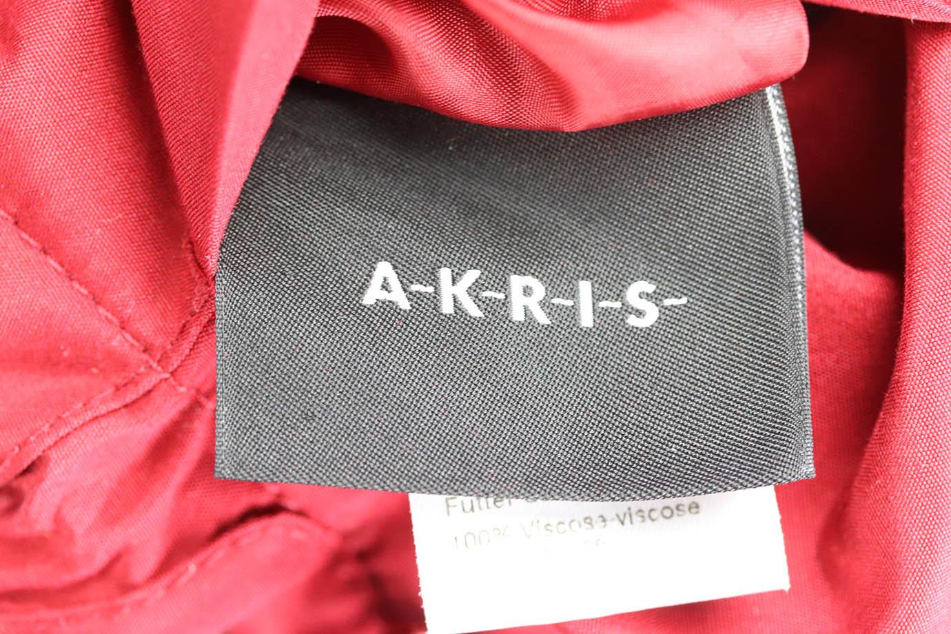 AKRIS REVERSIBLE WOOL AND SILK BLEND JACKET US 4 UK 8 - Image 7