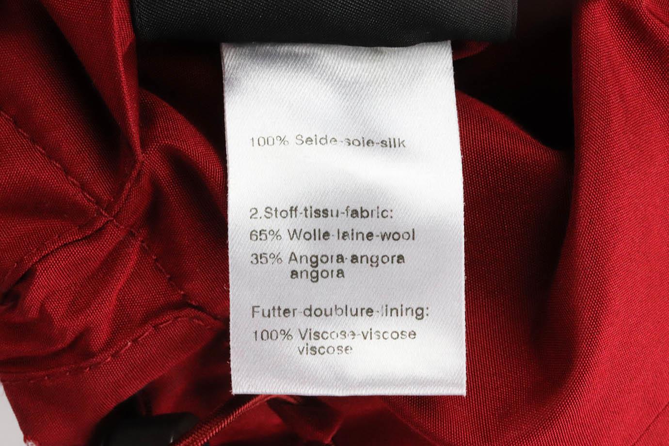 AKRIS REVERSIBLE WOOL AND SILK BLEND JACKET US 4 UK 8 - Image 8