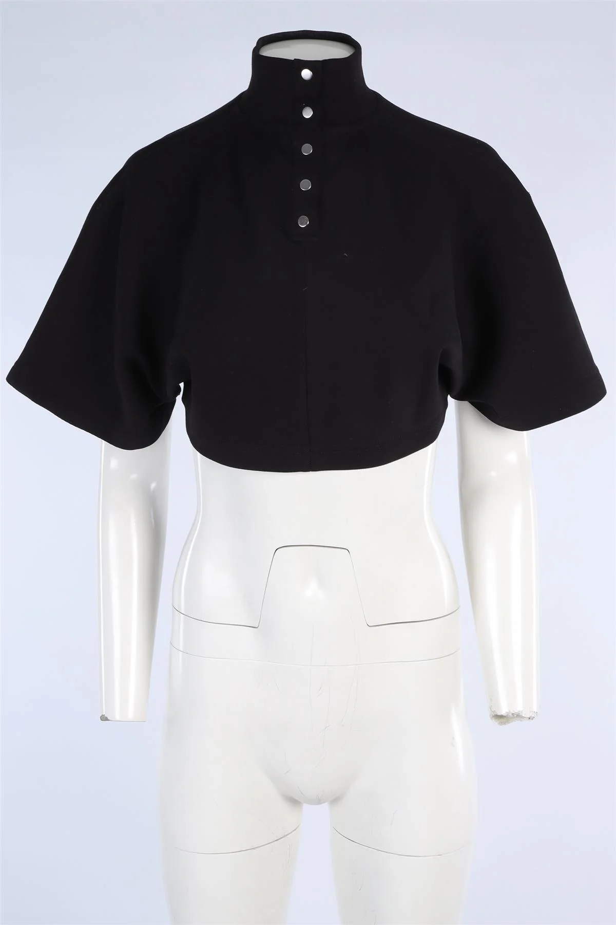 ALAÏA BLACK COTTON TOP SMALL - Image 2