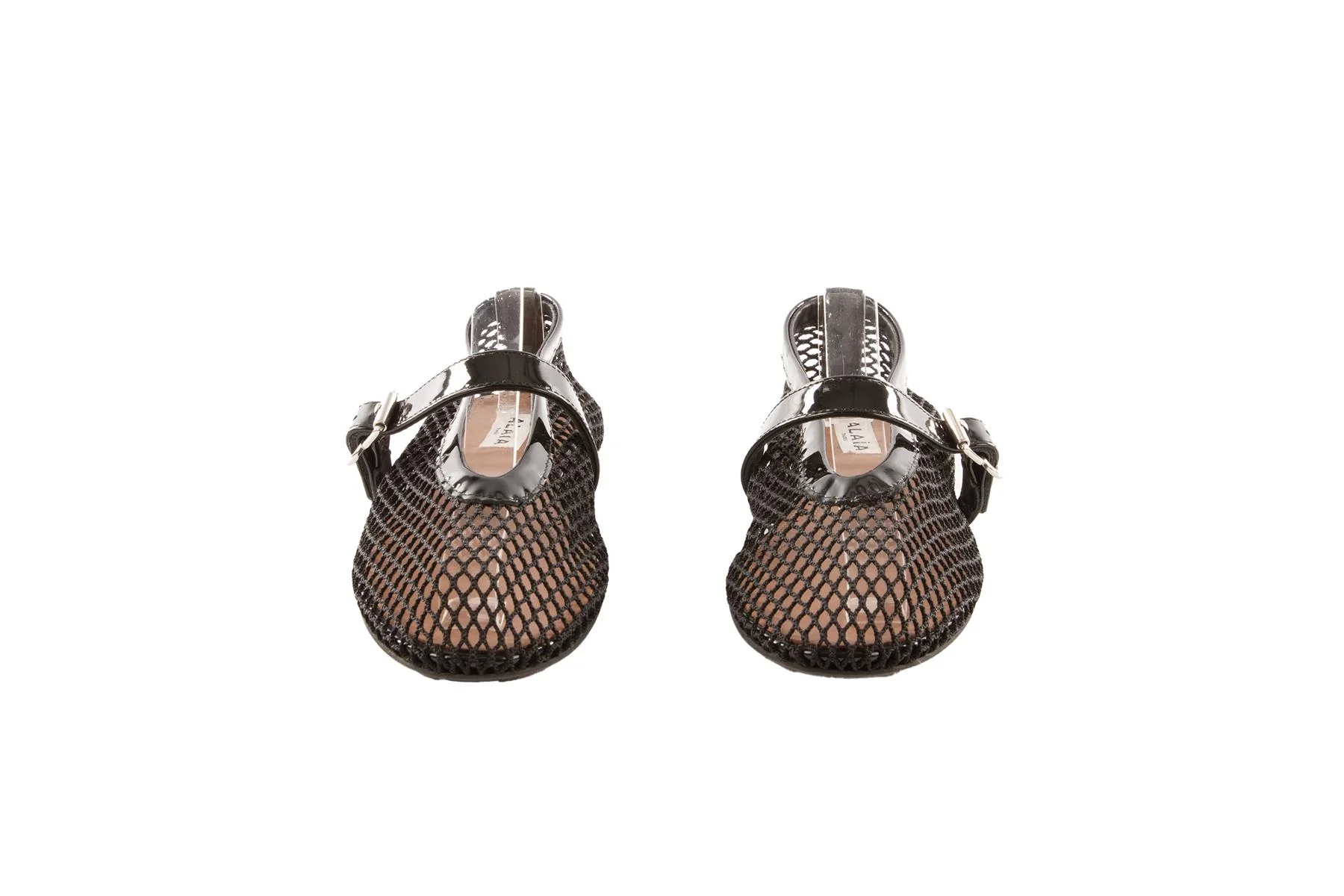 ALAÏA BLACK MESH BALLET FLATS EU 36 - Image 3