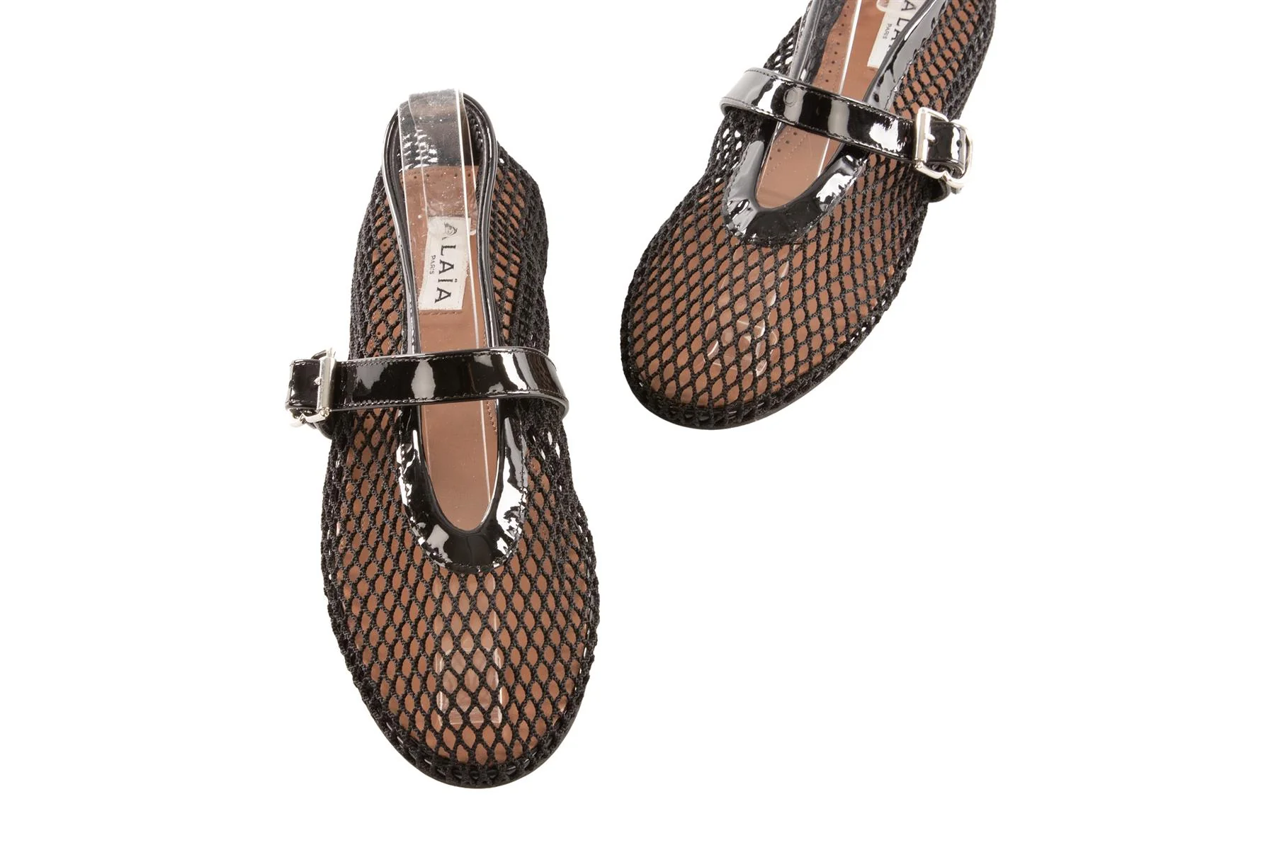 ALAÏA BLACK MESH BALLET FLATS EU 36 - Image 4