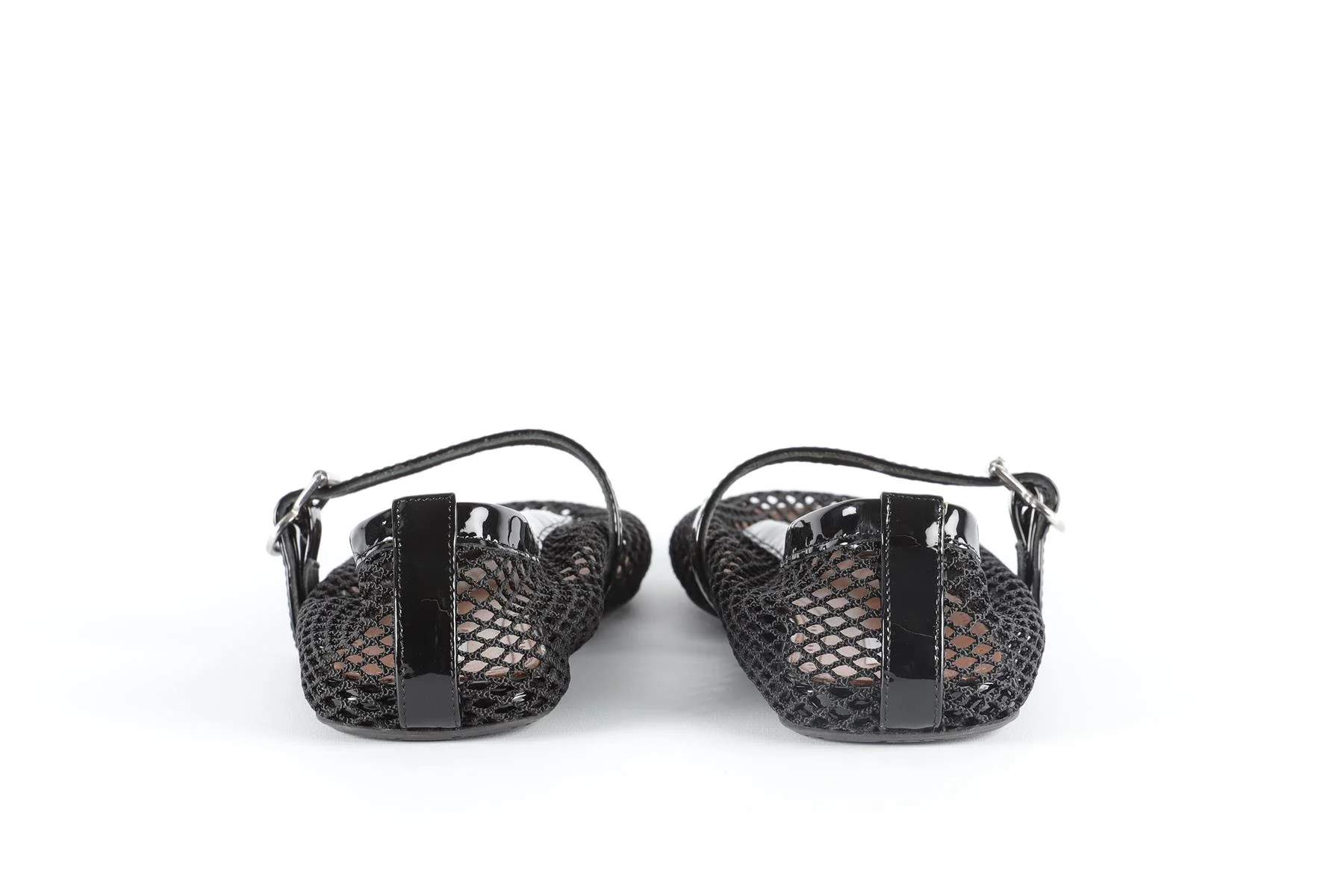 ALAÏA BLACK MESH BALLET FLATS EU 38 UK 5 US 8 - Image 5