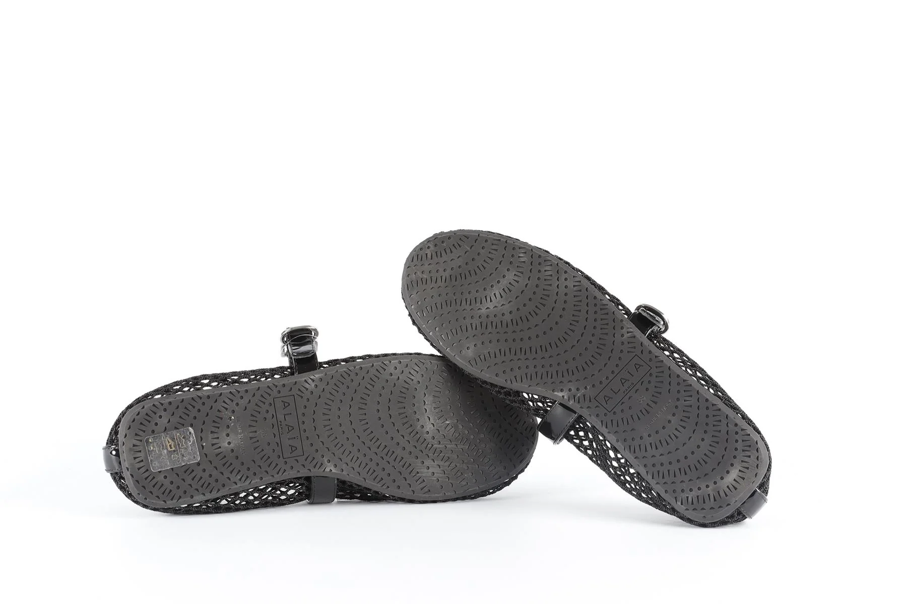 ALAÏA BLACK MESH BALLET FLATS EU 38 UK 5 US 8 - Image 6
