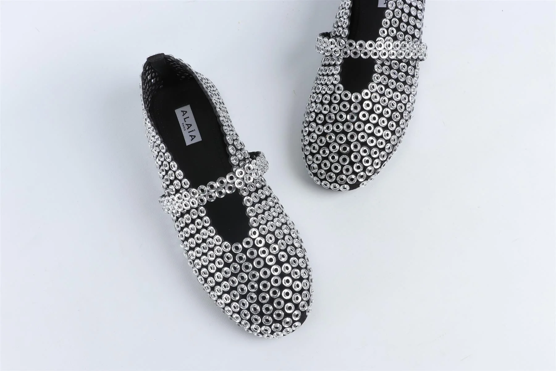 ALAÏA BLACK SUEDE BALLET FLATS EU 38 UK 5 US 8 - Image 4