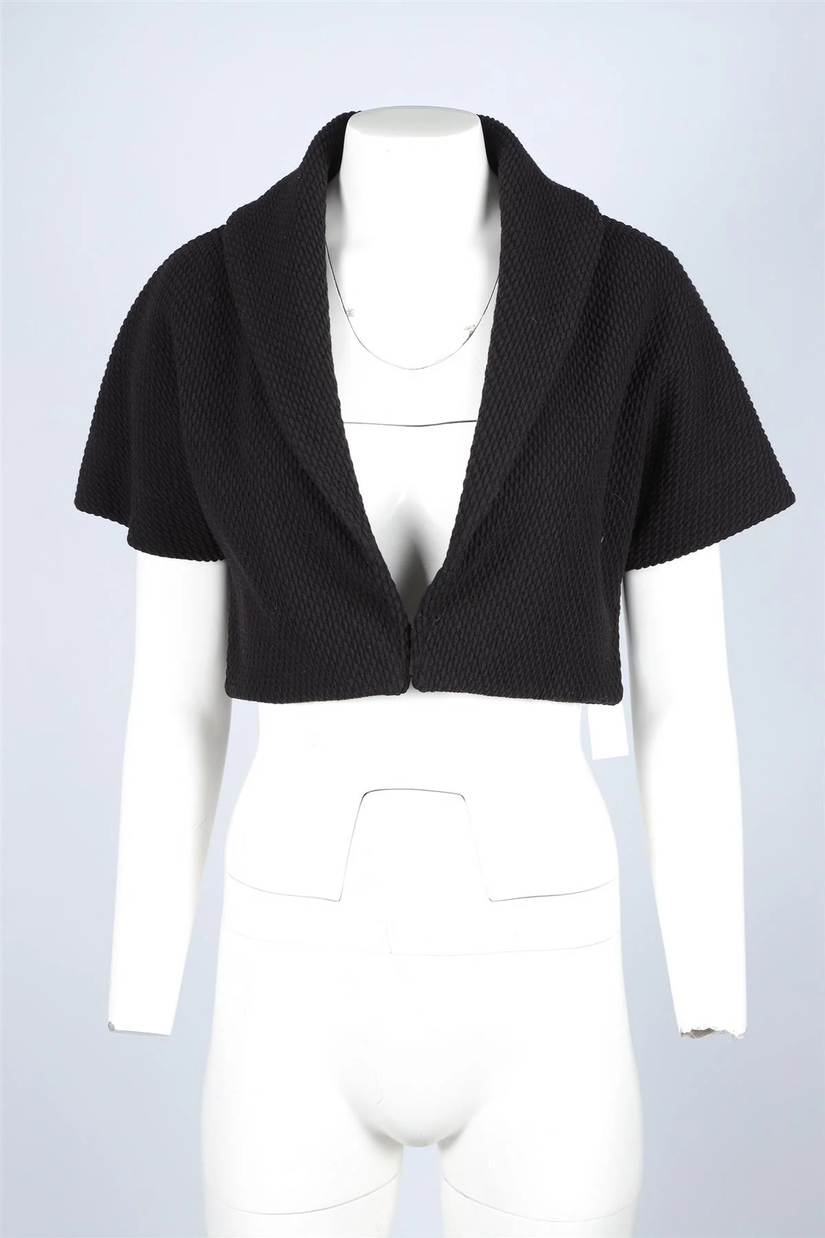 ALAÏA BLACK WOOL JACKET FR 40 UK 12 - Image 2