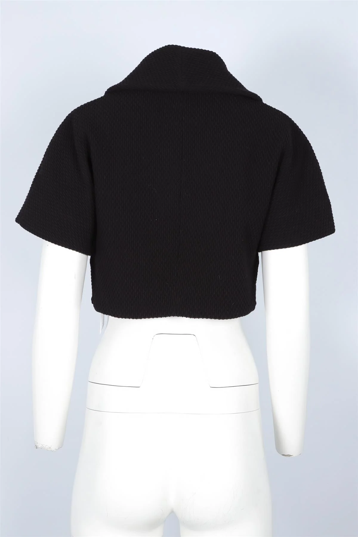 ALAÏA BLACK WOOL JACKET FR 40 UK 12 - Image 4