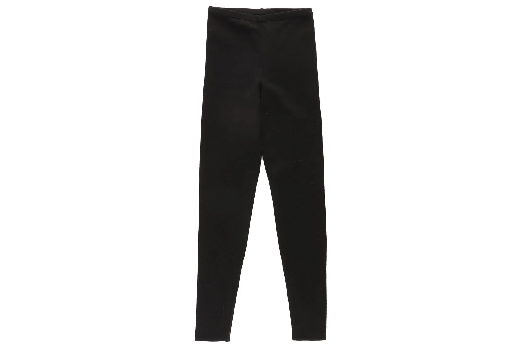 ALAÏA BLACK WOOL LEGGINGS XSMALL - Image 2
