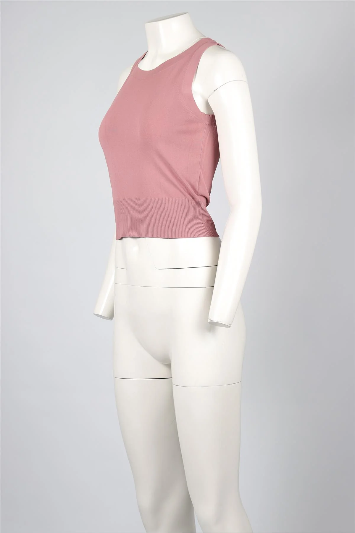 ALAÏA PINK KNIT TOP FR 38 UK 10 - Image 3